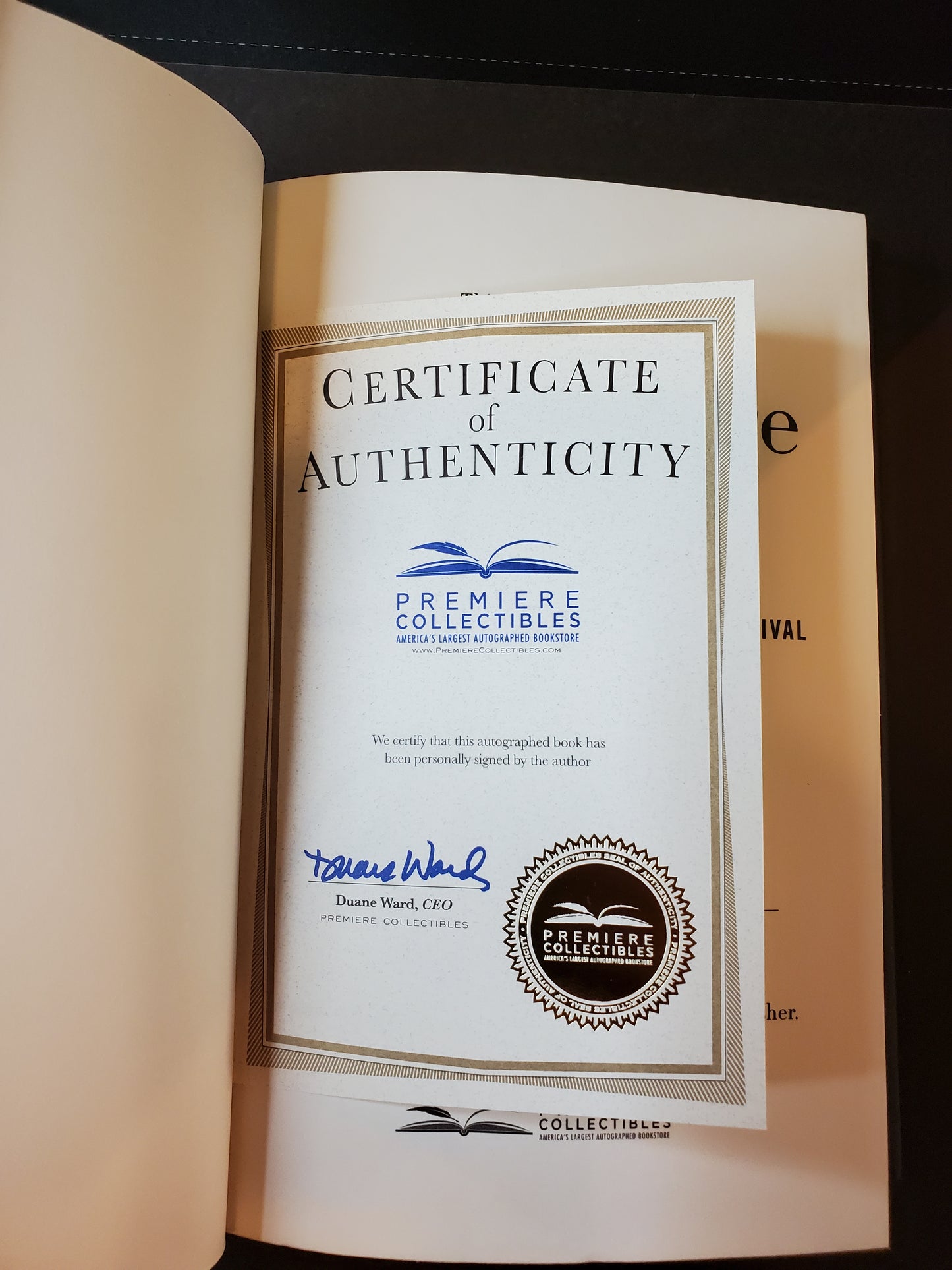 Ron DeSantis: The Courage to Be Free: Authentic Autographed Book