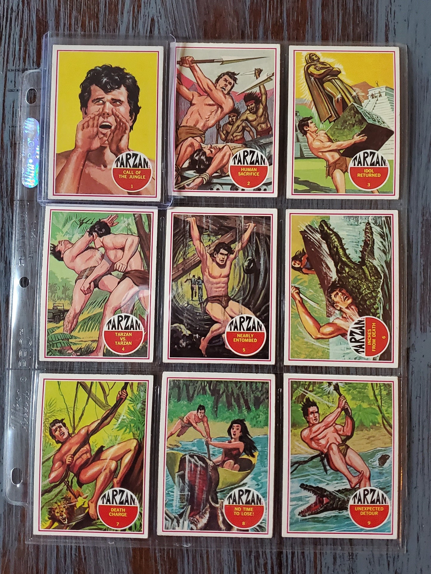 1966 Philadelphia Tarzan SET (63/64) - missing #54 EX Condition!!