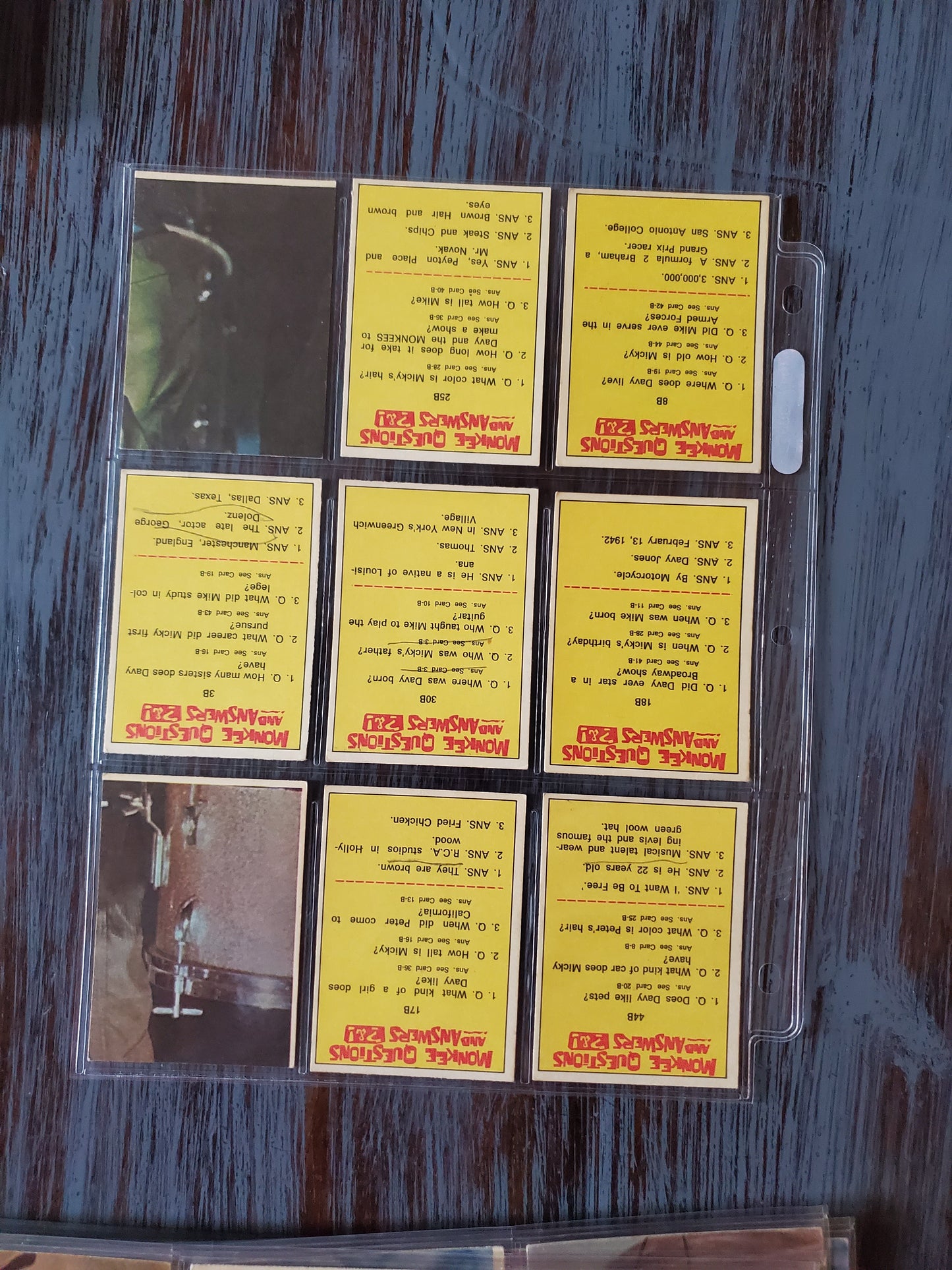 Vintage Monkees Card Lot (125+) Cut Images + 1966-67 Donruss A/B/C + Flip Movie