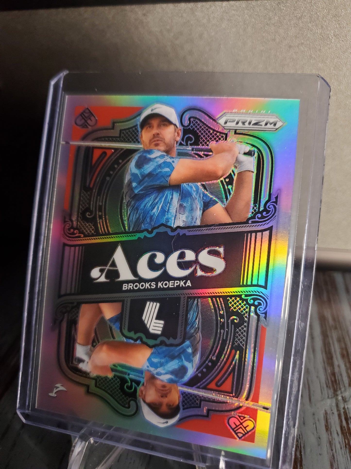 2024 Prizm LIV Golf Brooks Koepka Aces Red Prizm /149 SP Smash GC