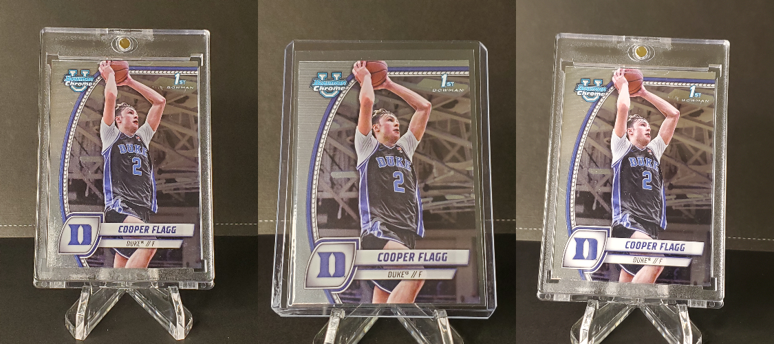 (3) THREE 2025 Bowman Chrome U Cooper Flagg - Bowman Chrome 1st Rookie #16