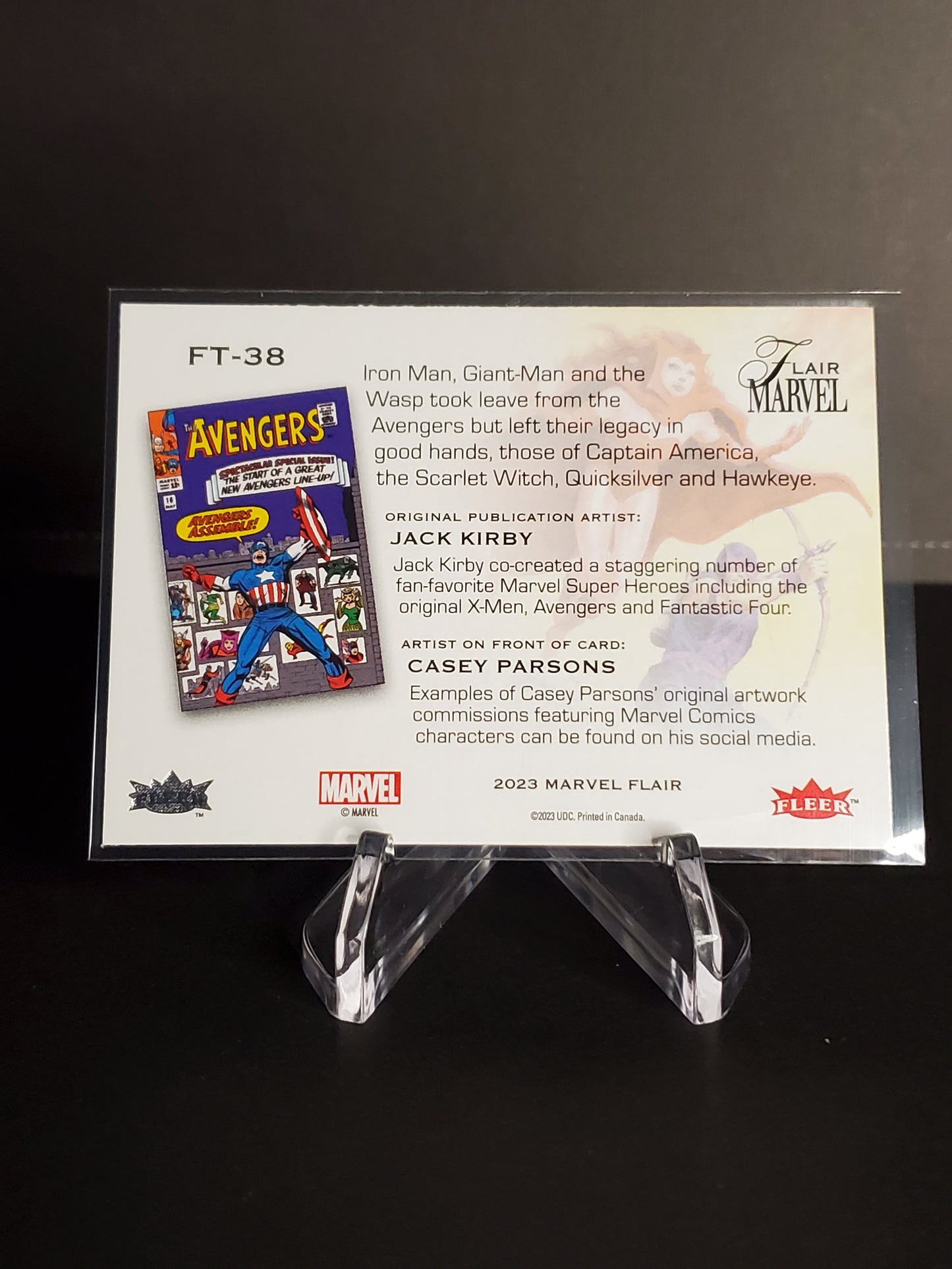Avengers 2024 Marvel Flair FlairiumLevel 4 #FT-38