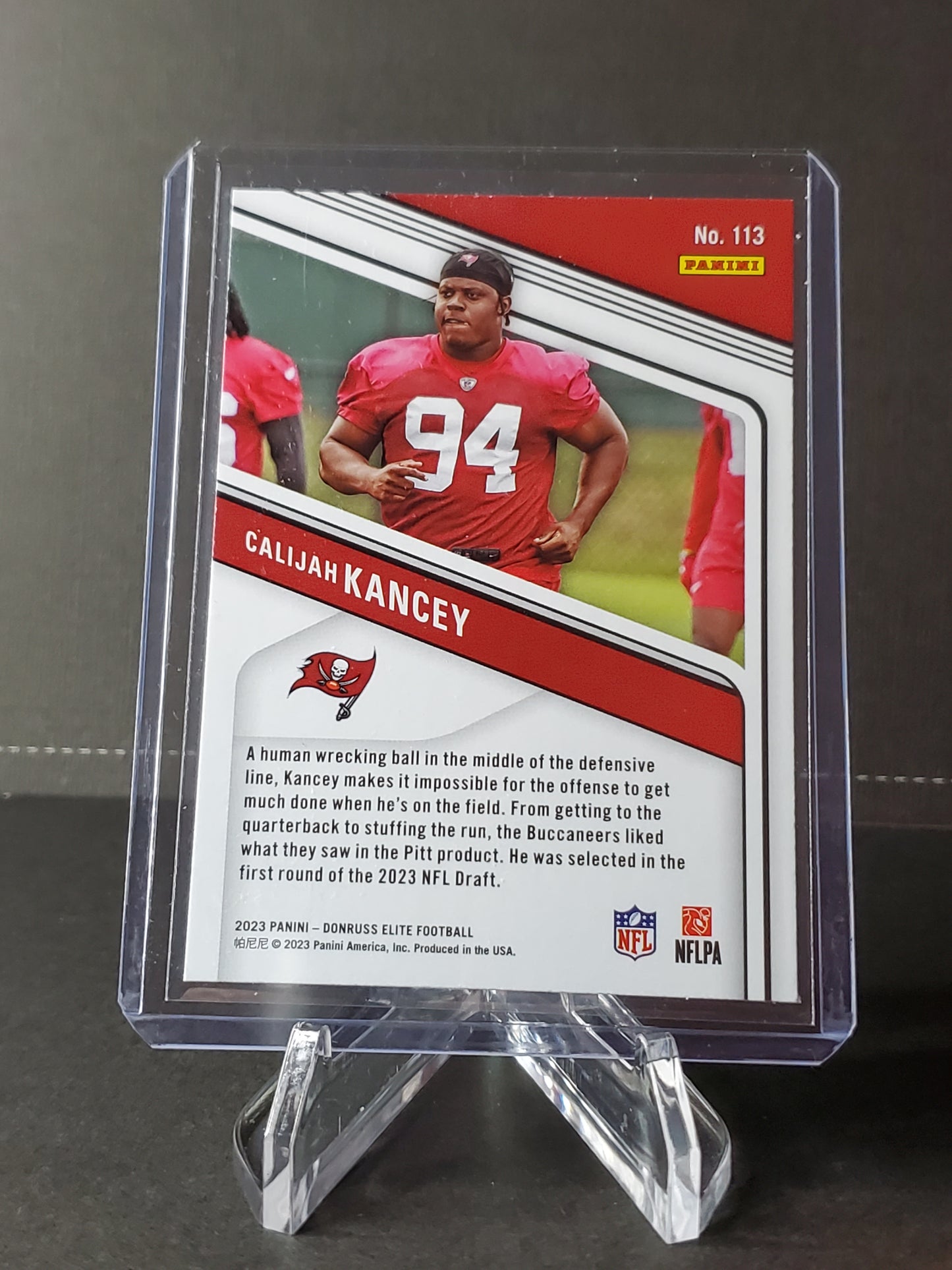 Calijah Kancey 2023 Panini Donruss Elite RC #113