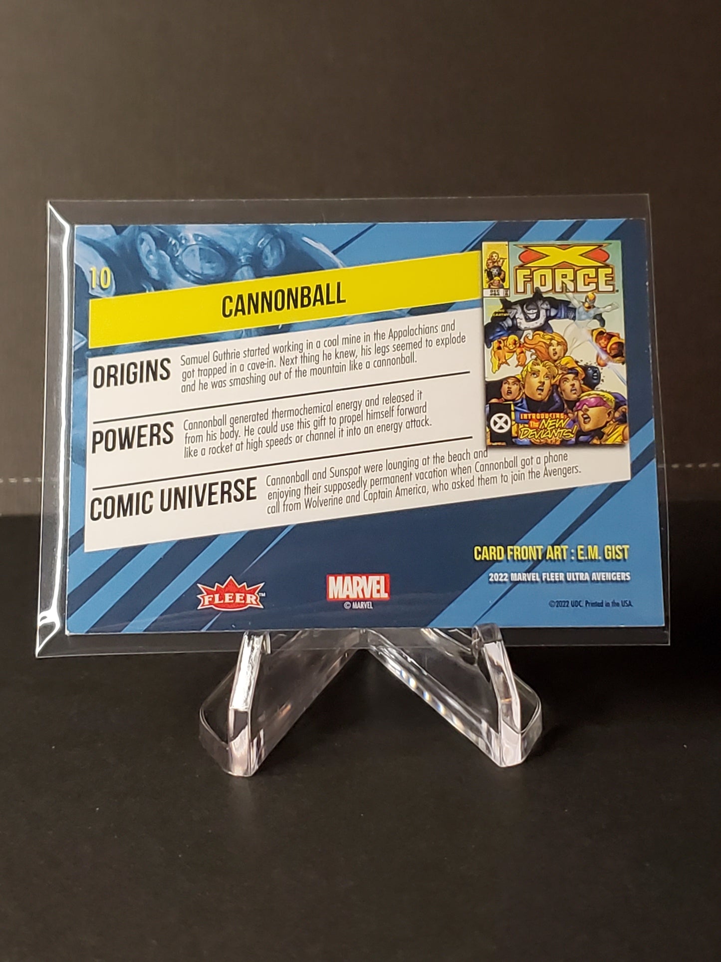 Cannonball 2022 Fleer Ultra Avengers #10