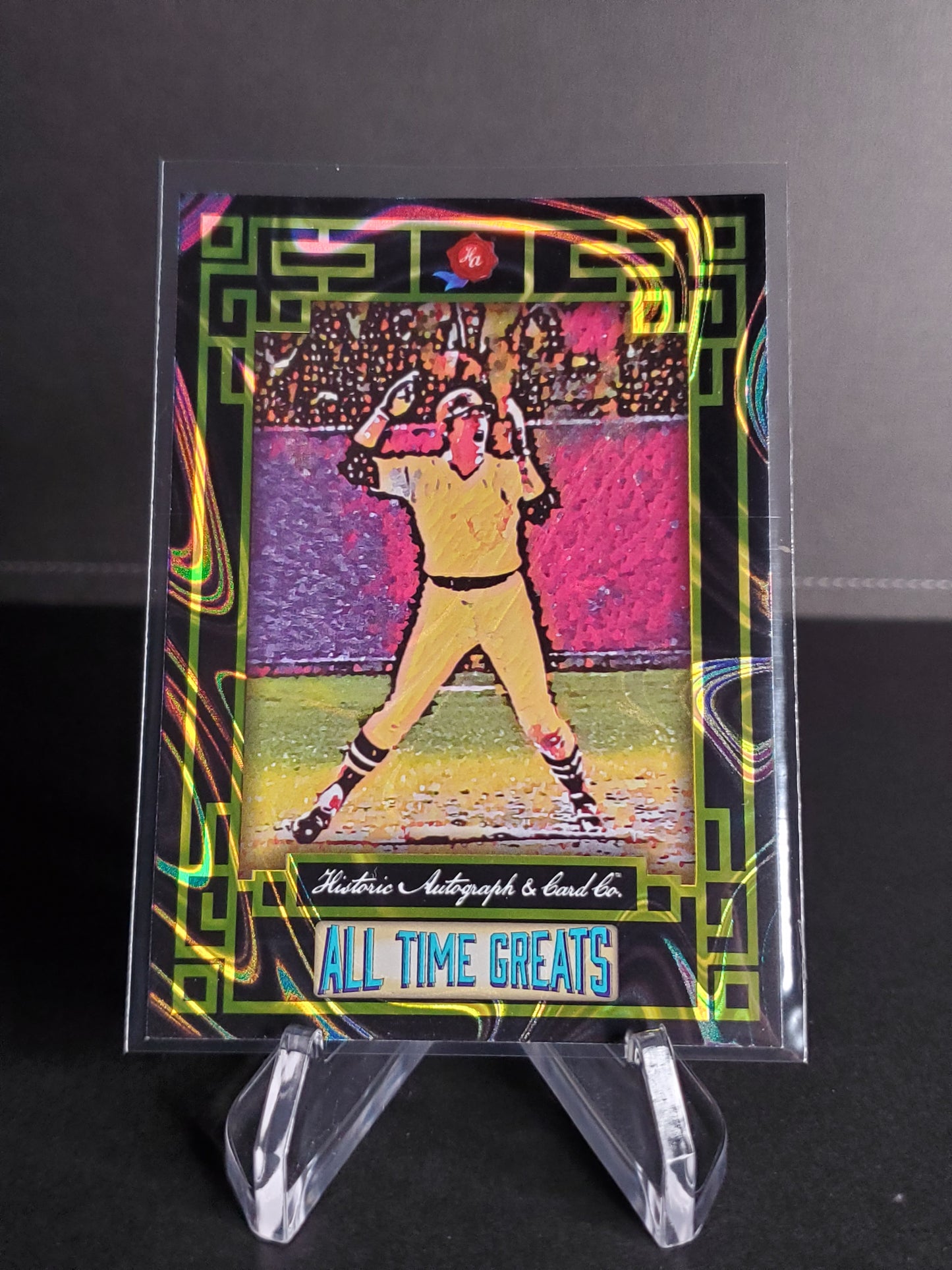 Carlton Fisk 2024 Historic Autographs All Time Greats Tier 5 /150 #85