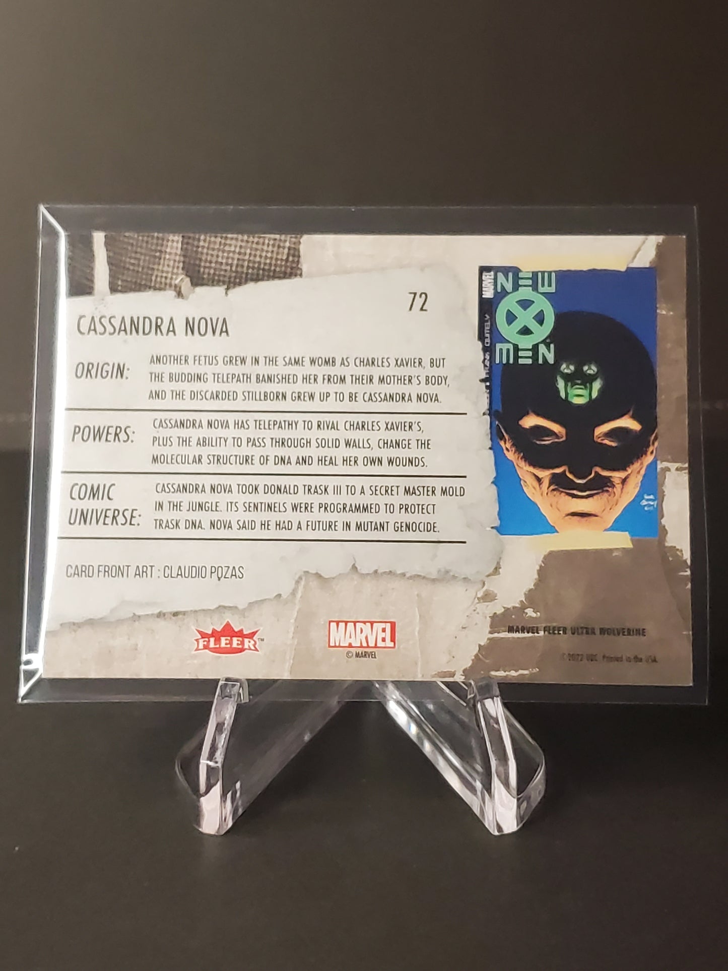 Cassandra Nova 2023 Fleer Ultra Wolverine #72