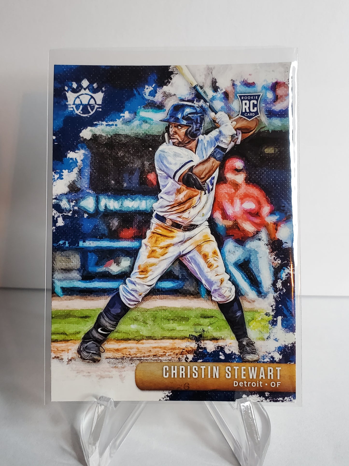 Christin Stewart 2019 Panini Diamond Kings Baseball RC #99