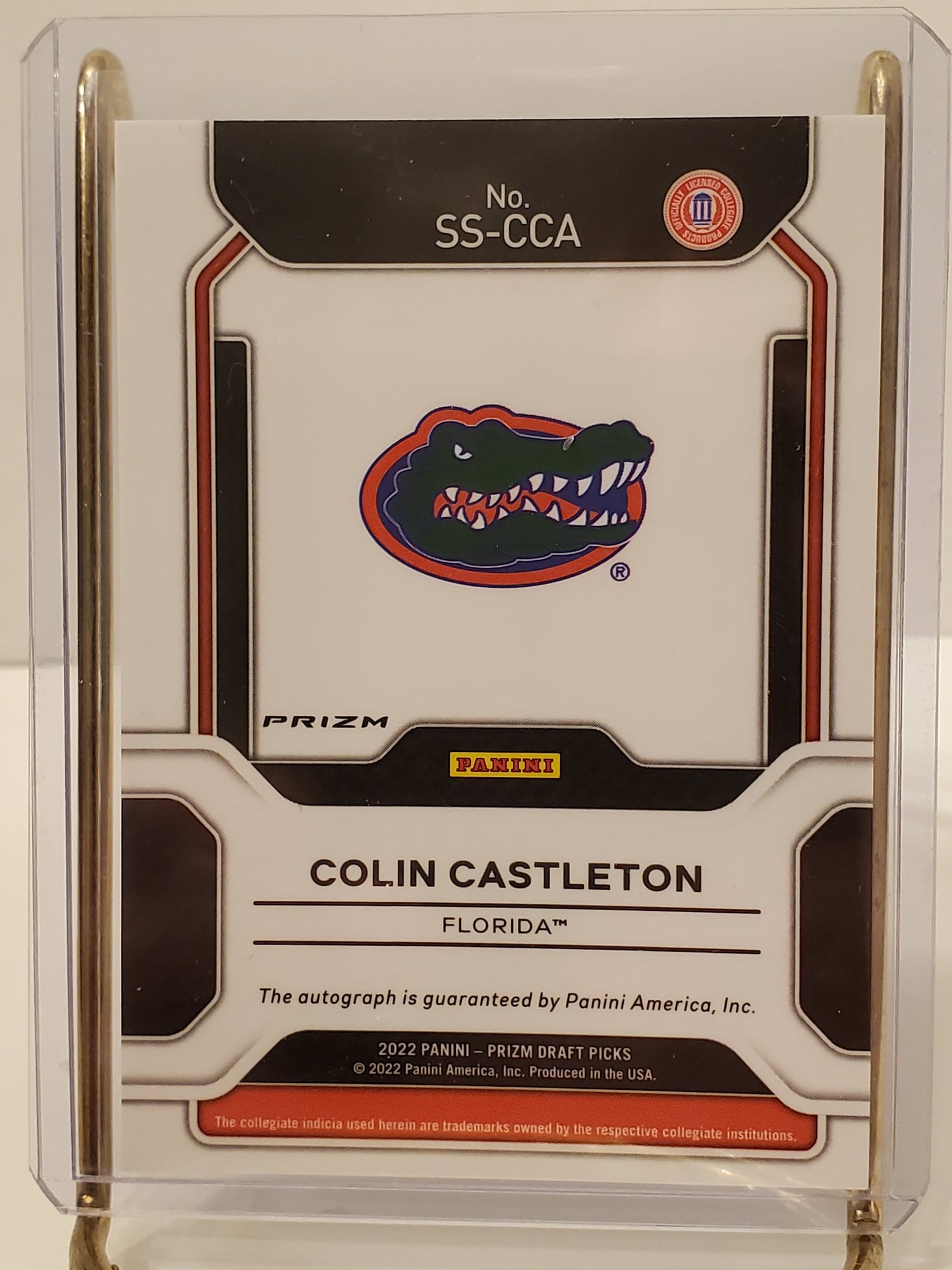 Colin Castleton - 2022 Panini Prizm Sensational Signatures RC Auto #SS-CCA