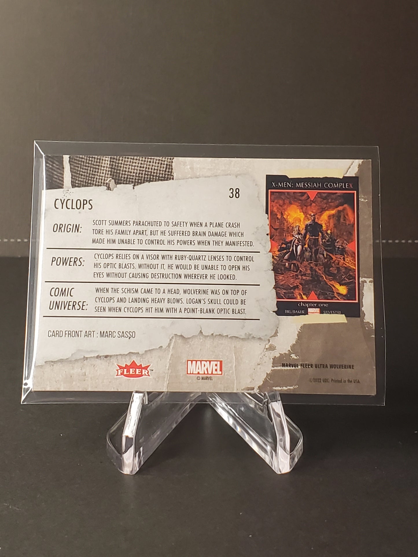 Cyclops 2023 Fleer Ultra Wolverine #38