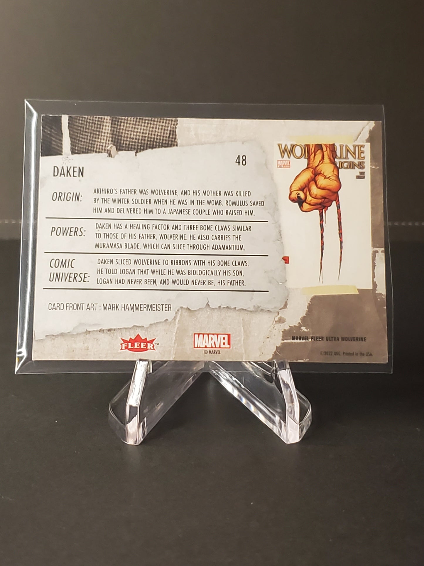 Daken 2023 Fleer Ultra Wolverine #48