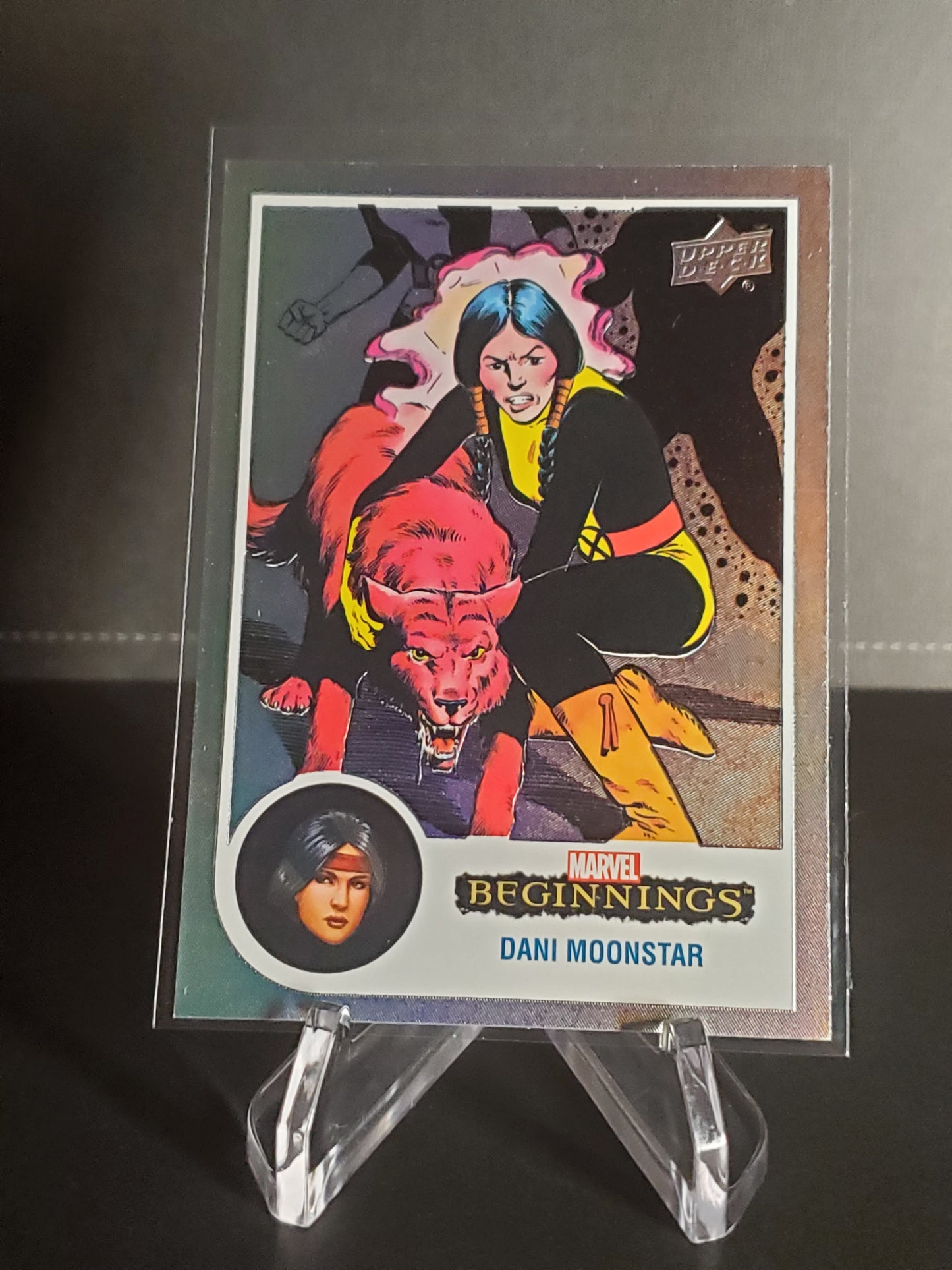 Dani Moonstar 2022 UD Marvel Beginnings Volume 2 Series 1 Flipped FX #FFX19