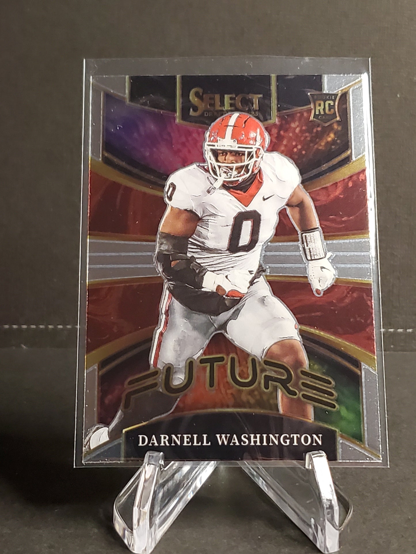 Darnell Washington 2023 Panini Select Draft Picks RC Future #FUT-17