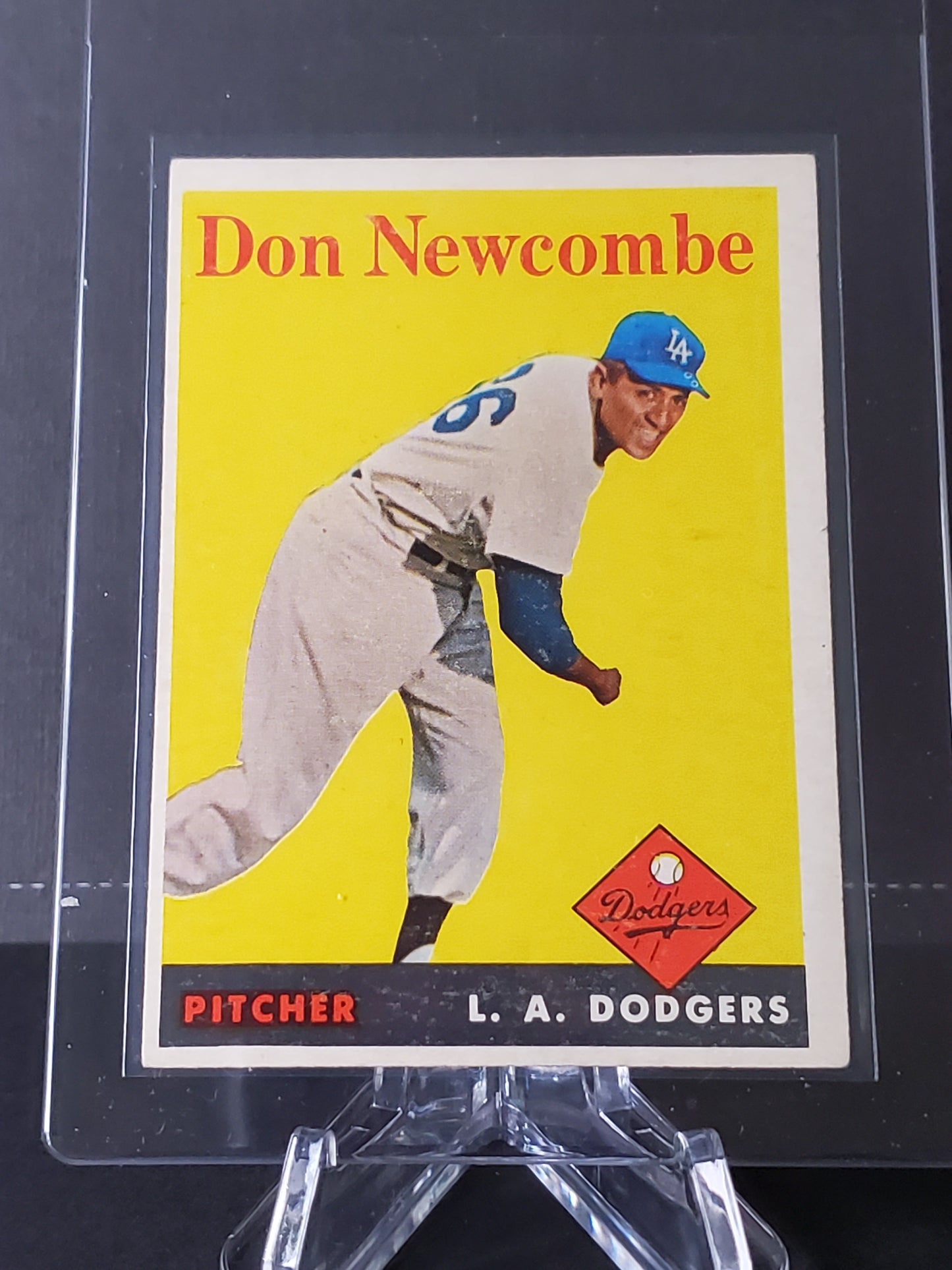 Don Newcombe 1958 Topps Baseball #340