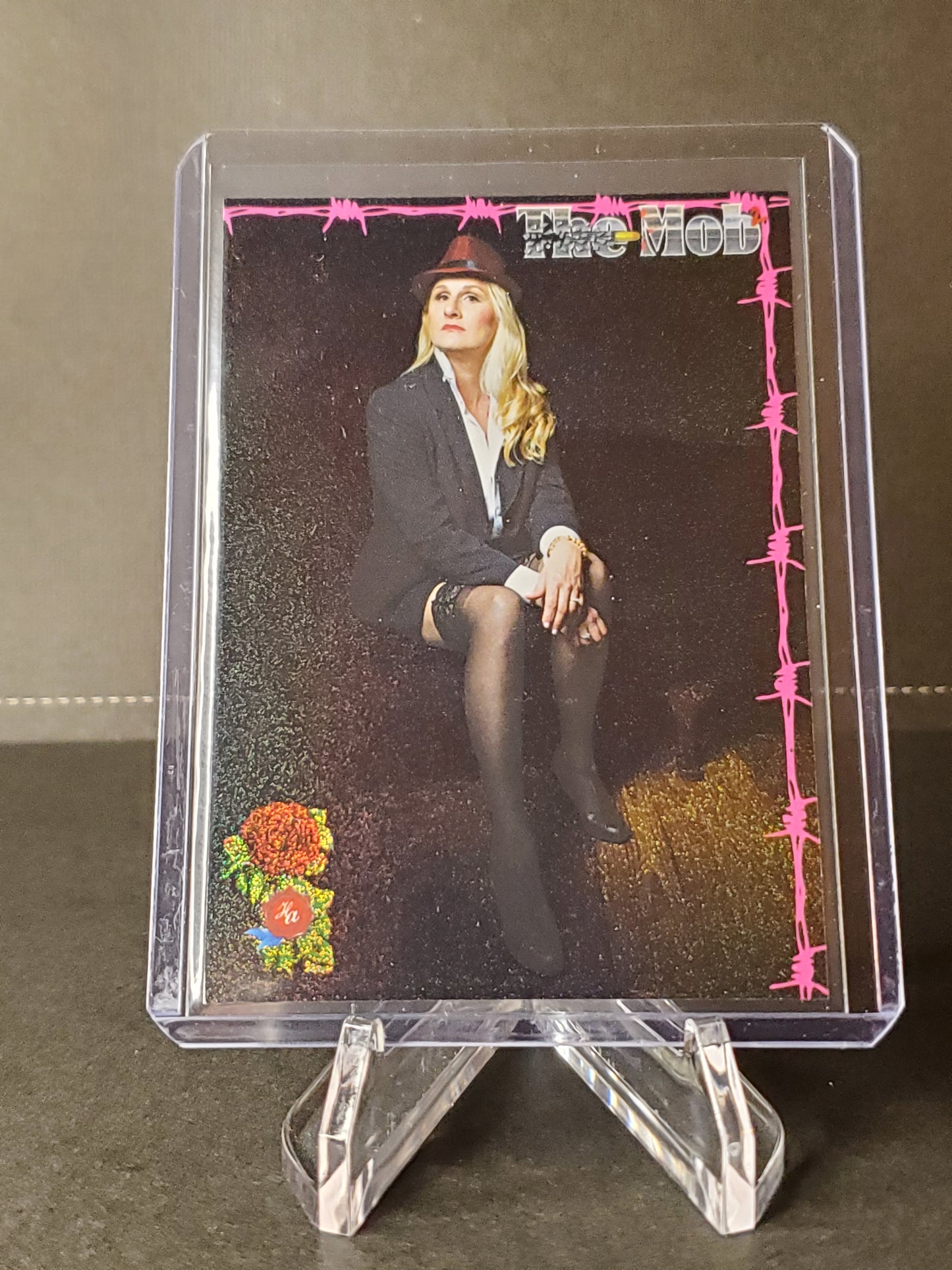 Model Pinup Card Emily Rose 2023 Historic Autographs The Mob 2 - 1 of 149 printed (Foil)