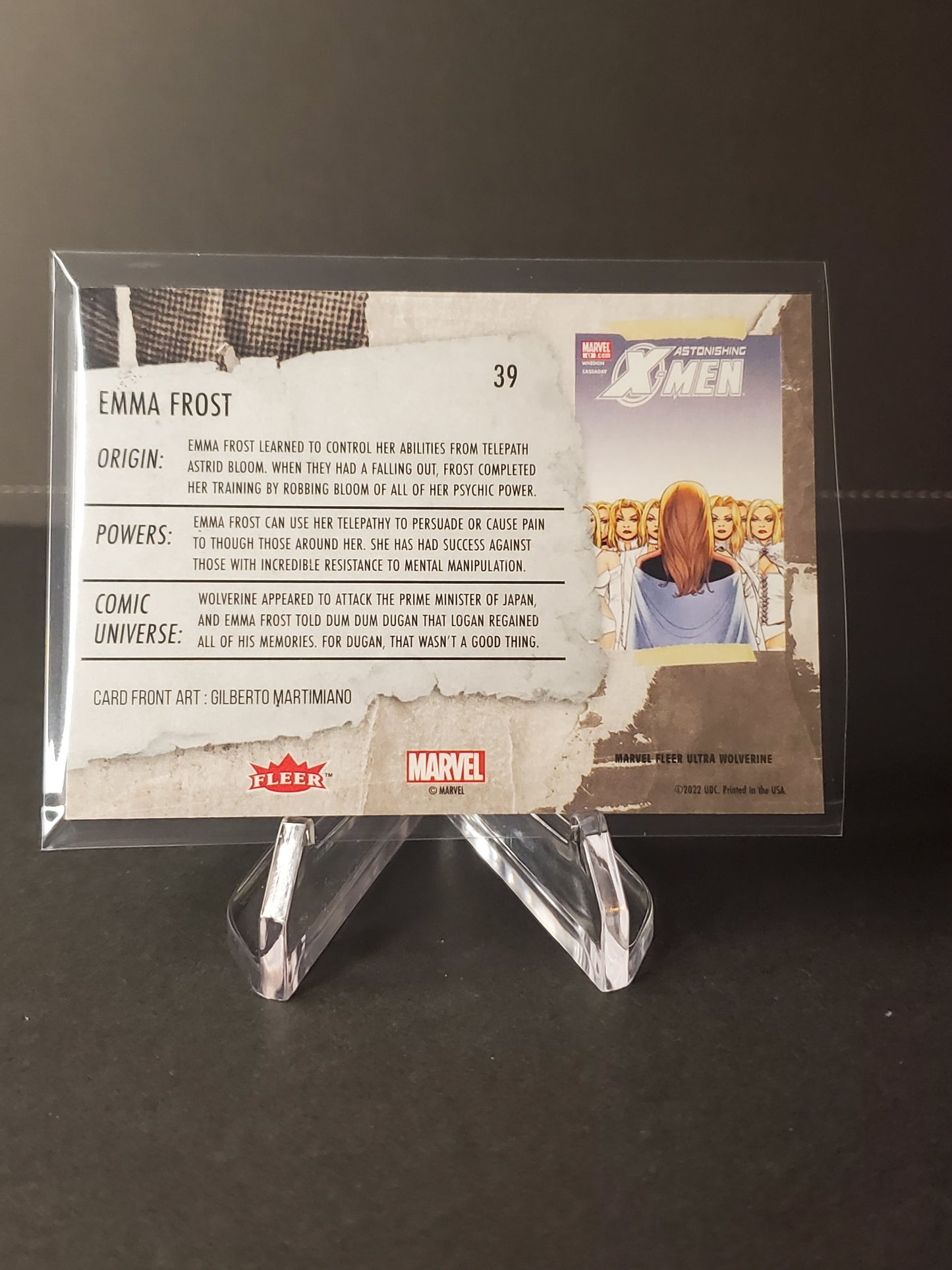 Emma Frost 2023 Fleer Ultra Wolverine #39
