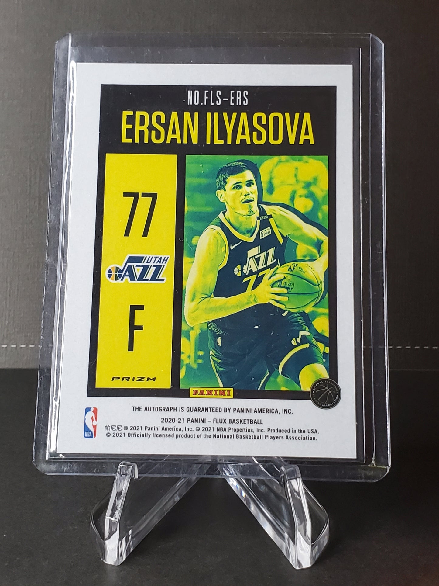 Ersan Ilyasova 2020 Panini Flux Basketball AUTO #FLS-ERS