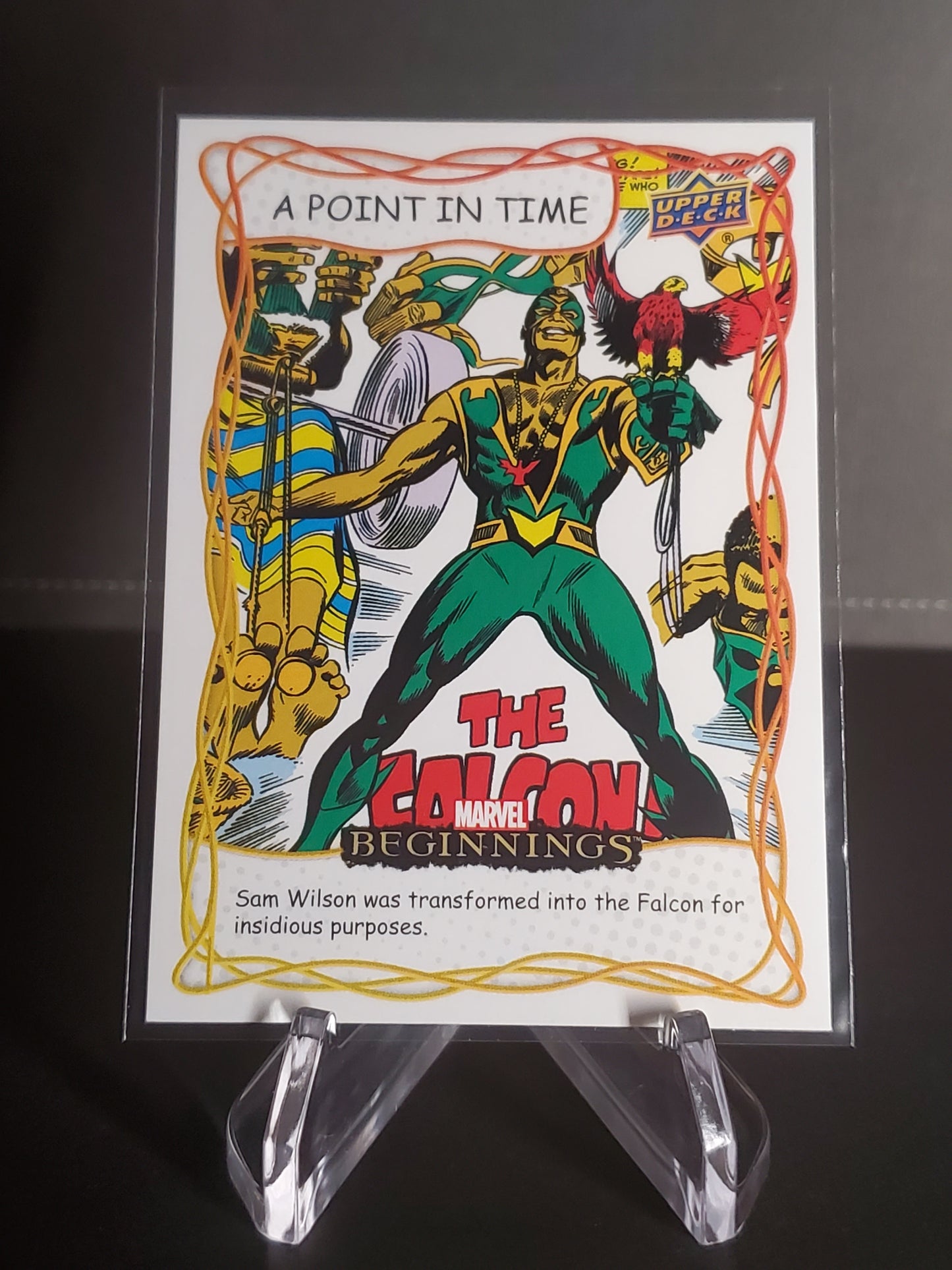 Falcon 2022 UD Marvel Beginnings Volume 2 Series 1 A Point In TIme #PT10
