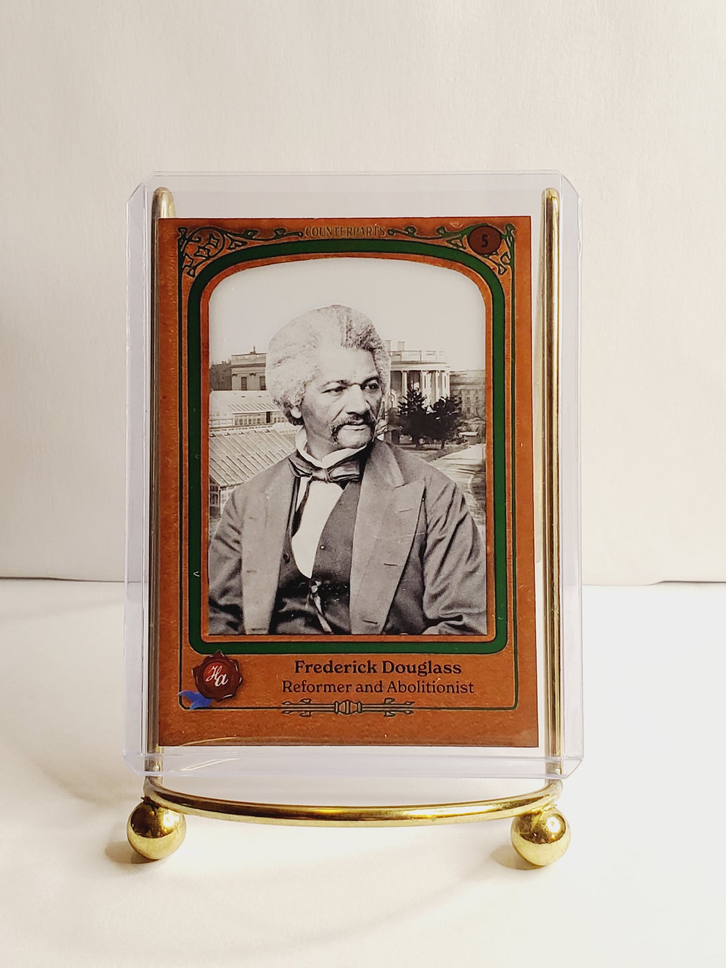 Frederick Douglas 2023 Civil War Historic Autographs #'d 3/10