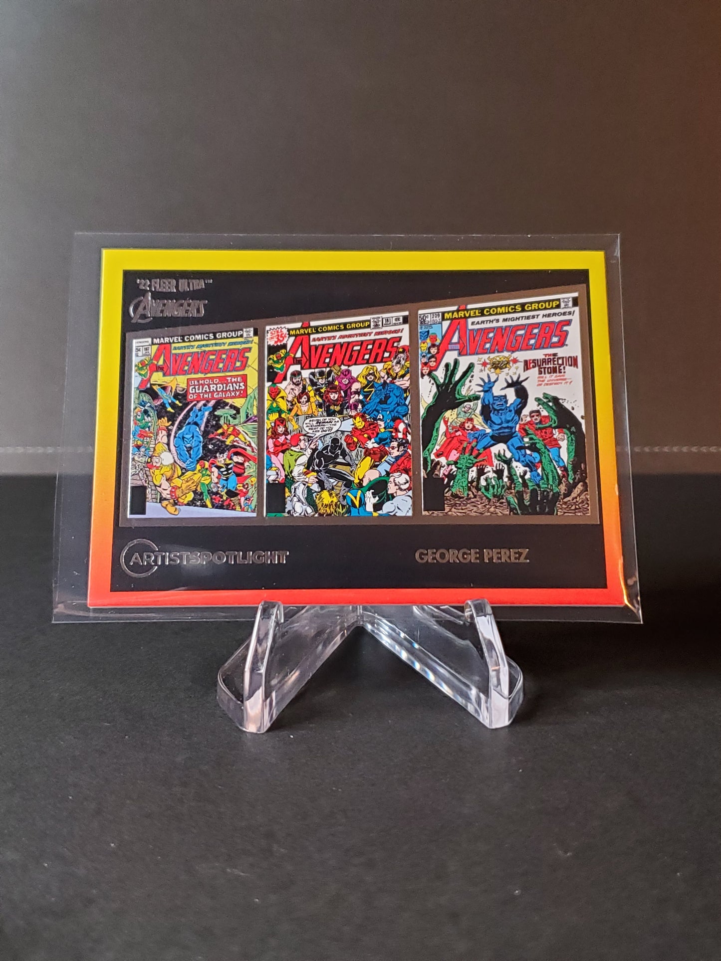 George Perez 2022 Fleer Ultra Avengers Artist Spotlight #AS-4