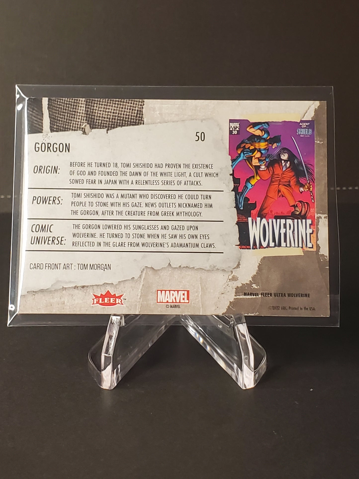 Gorgon 2023 Fleer Ultra Wolverine #50
