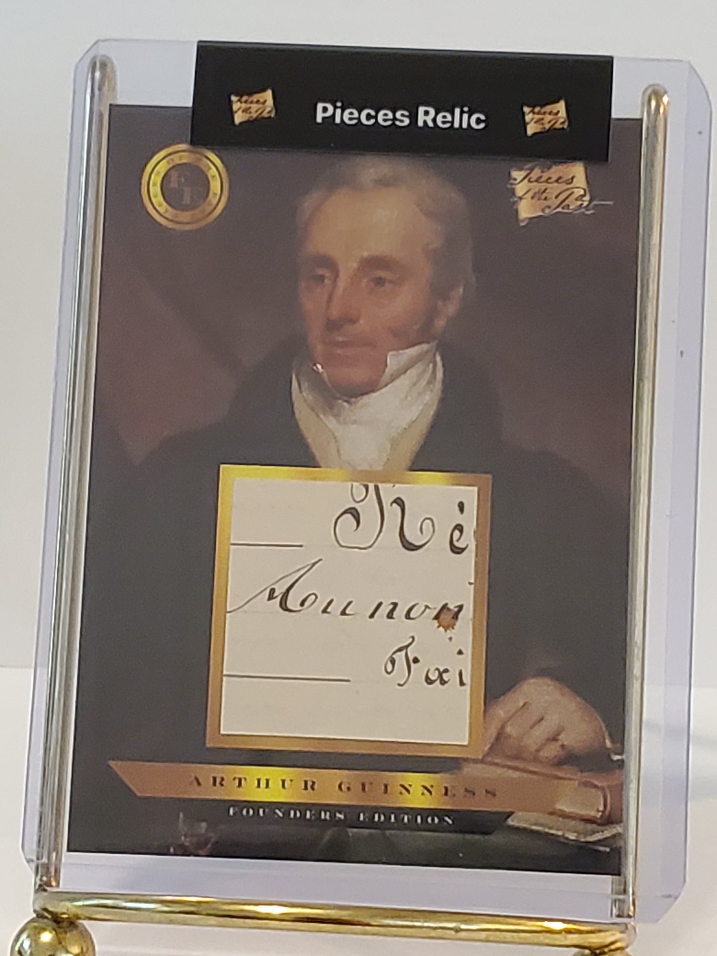 Arthur Guinness 2023 Pieces of the Past: Founders Edition Relic with stain