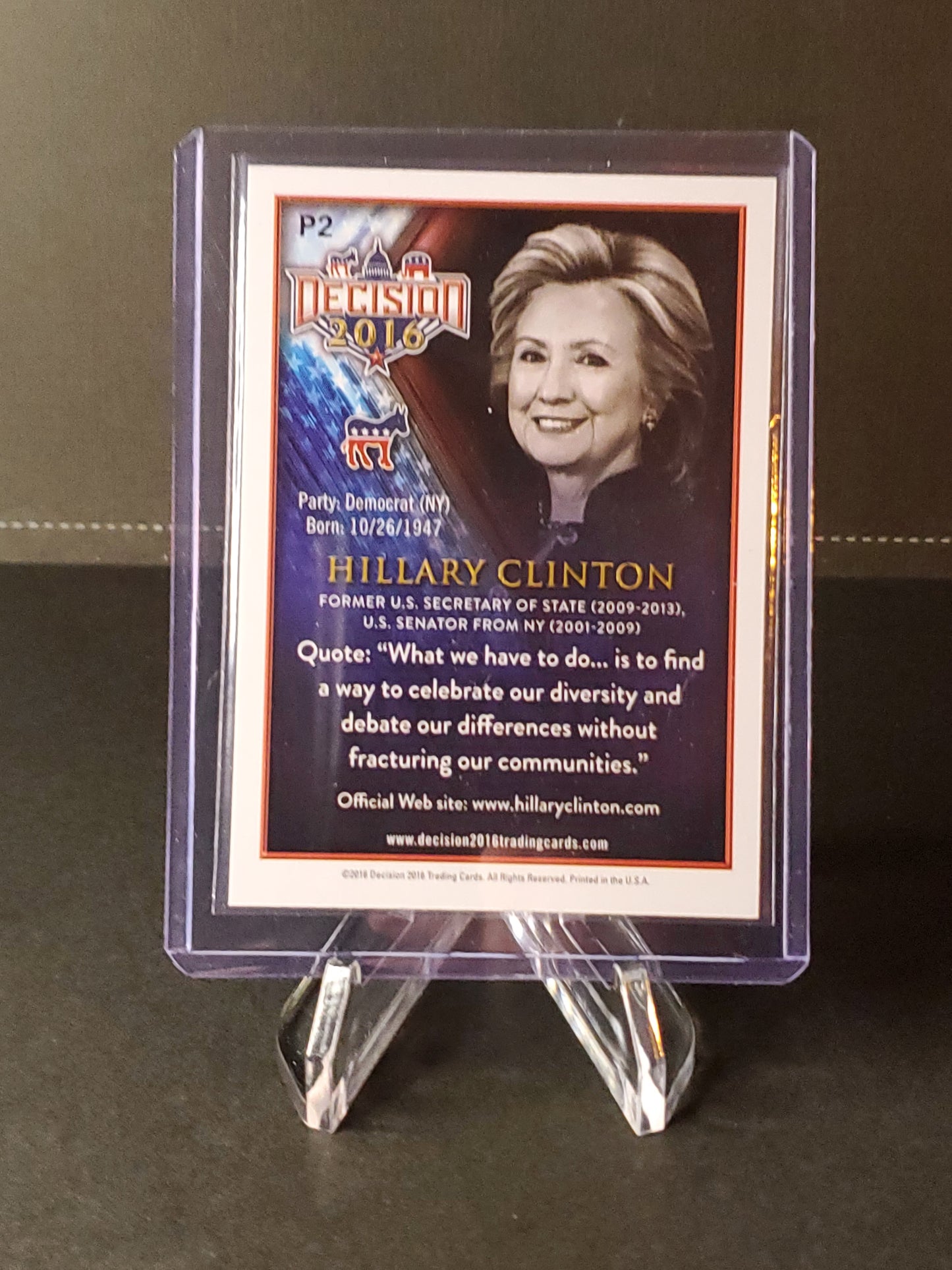 Hillary Clinton 2016 Leaf Decision PROMO #P2
