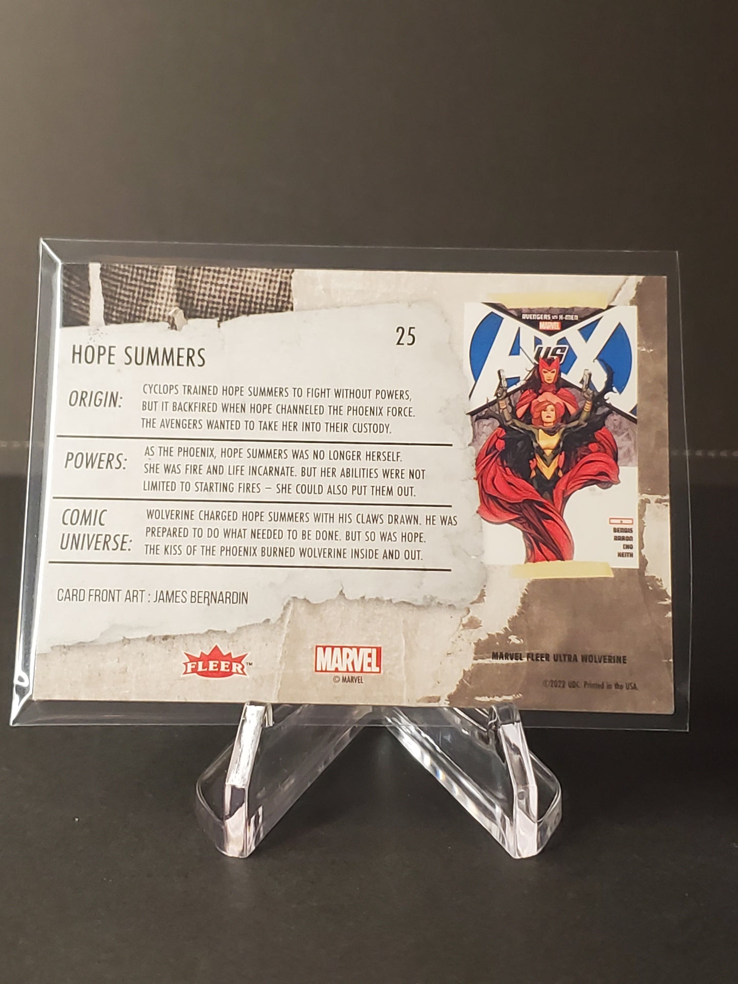 Hope Summers 2023 Fleer Ultra Wolverine #25