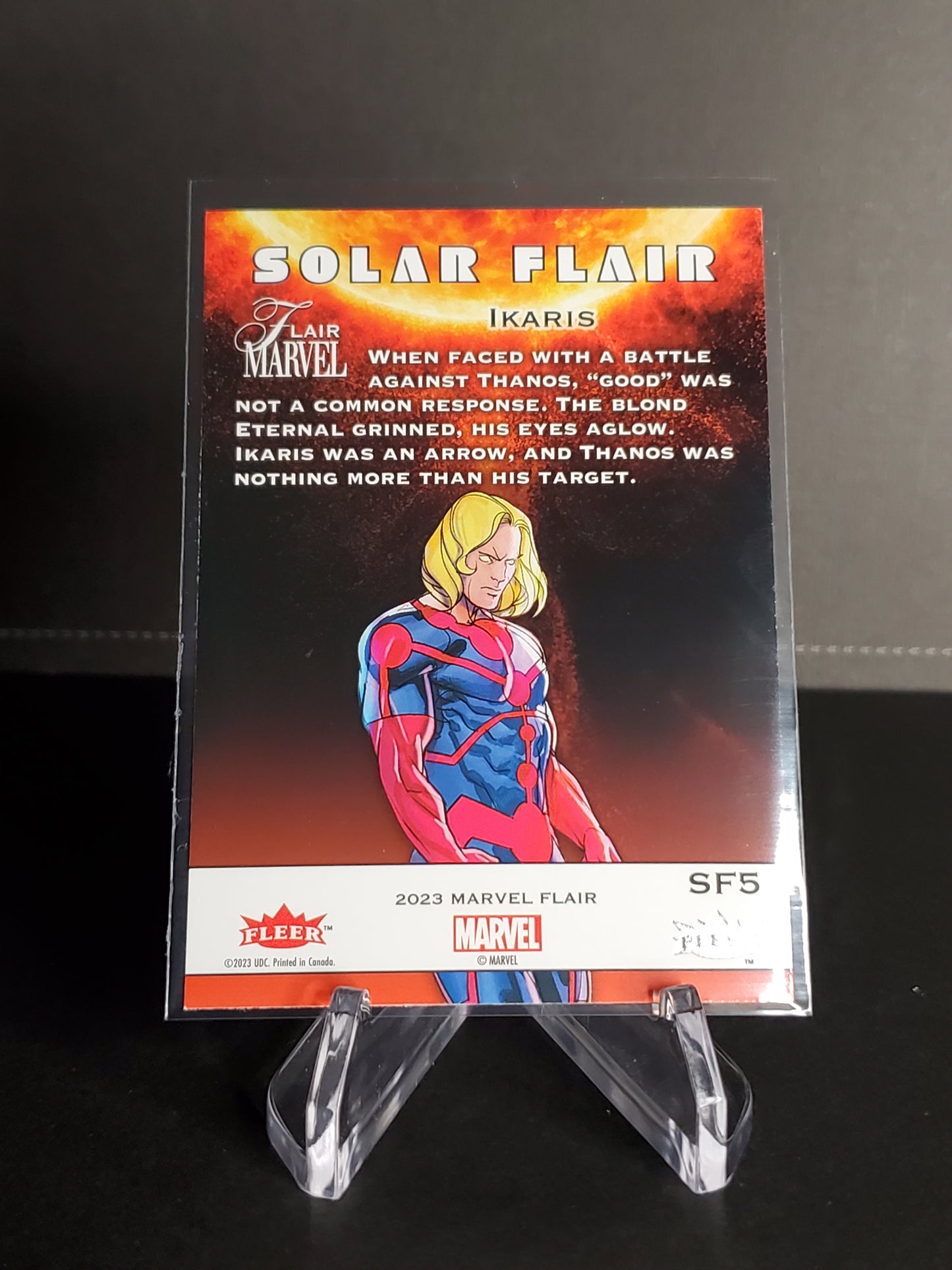 Ikaris 2024 Marvel Flair Solar Flair #SF6