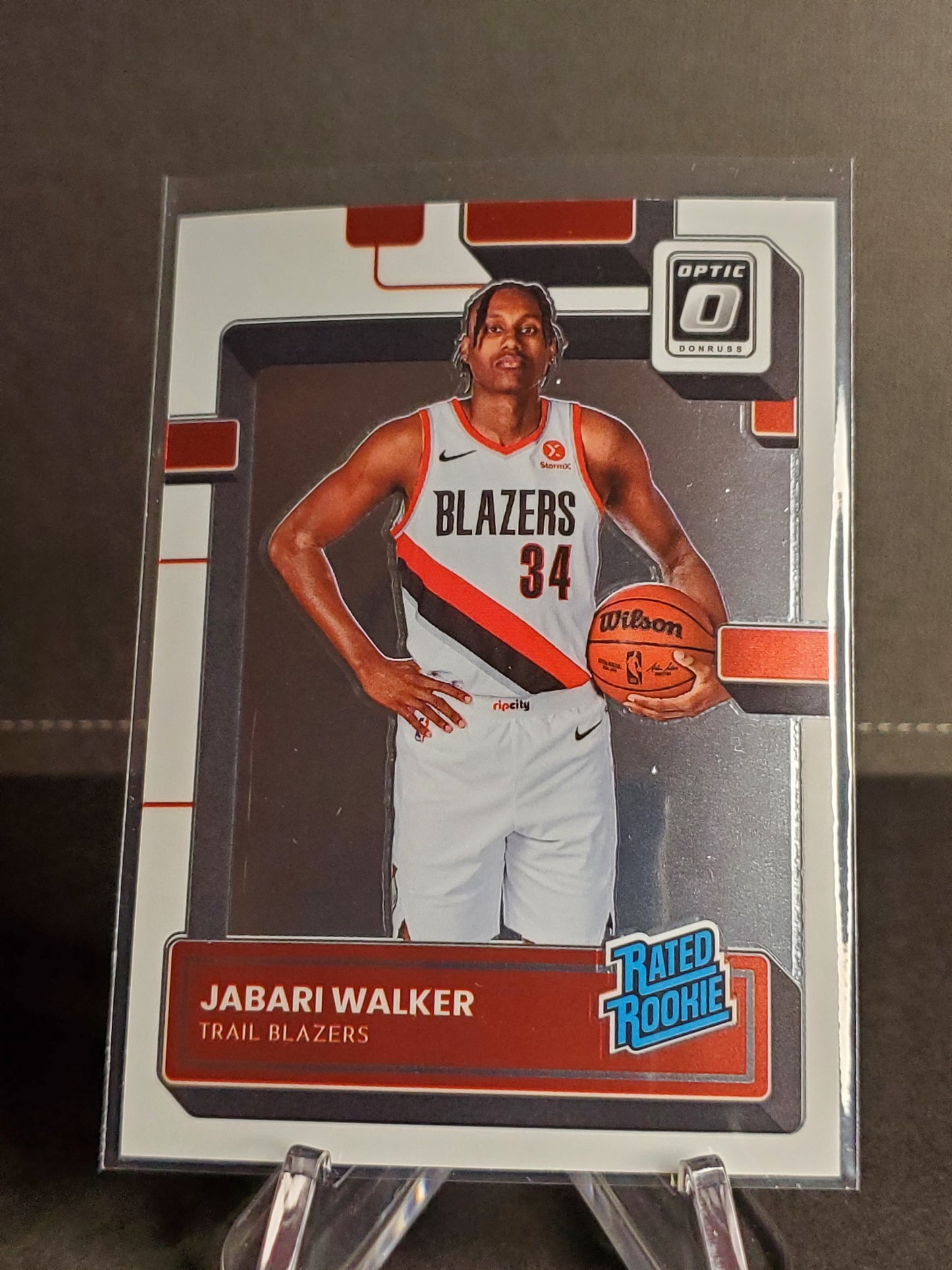 Jabari Walker 2022-2023 Donruss Optic Rated Rookie #242