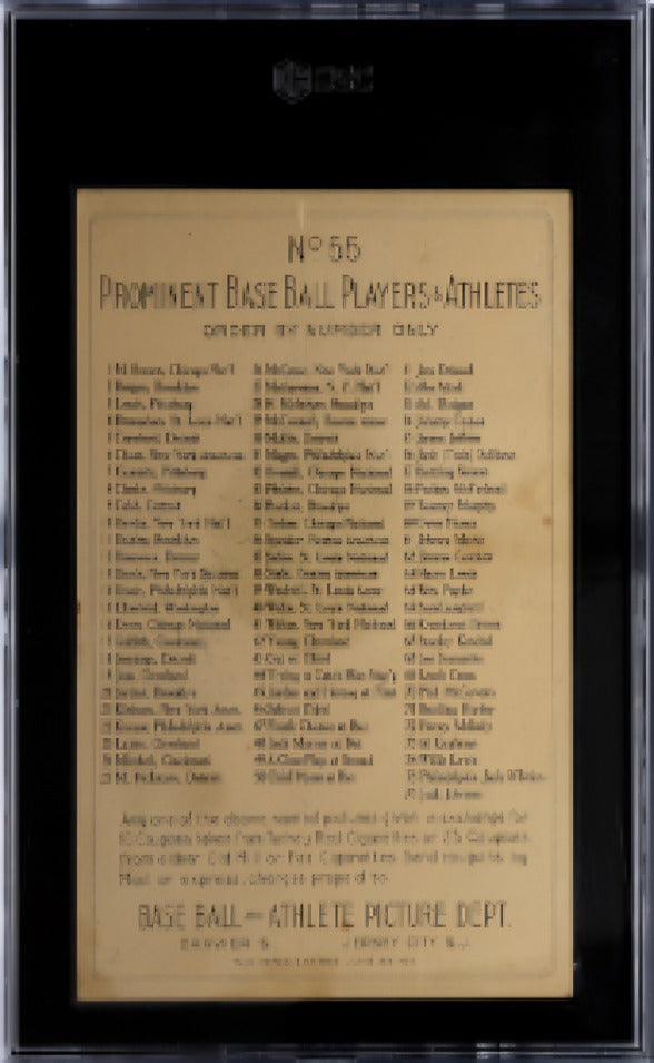 James Jeffries 1910-11 T9 Turkey Red Heavyweight Champ #55 SGC 4 - TOUGH!