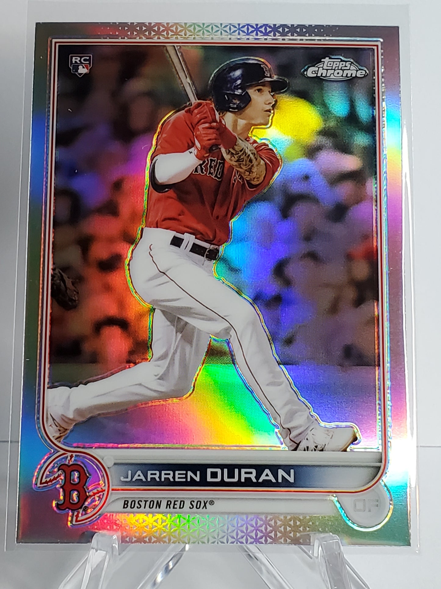 Jarren Duran 2022 Topps Chrome RC Refractor #113
