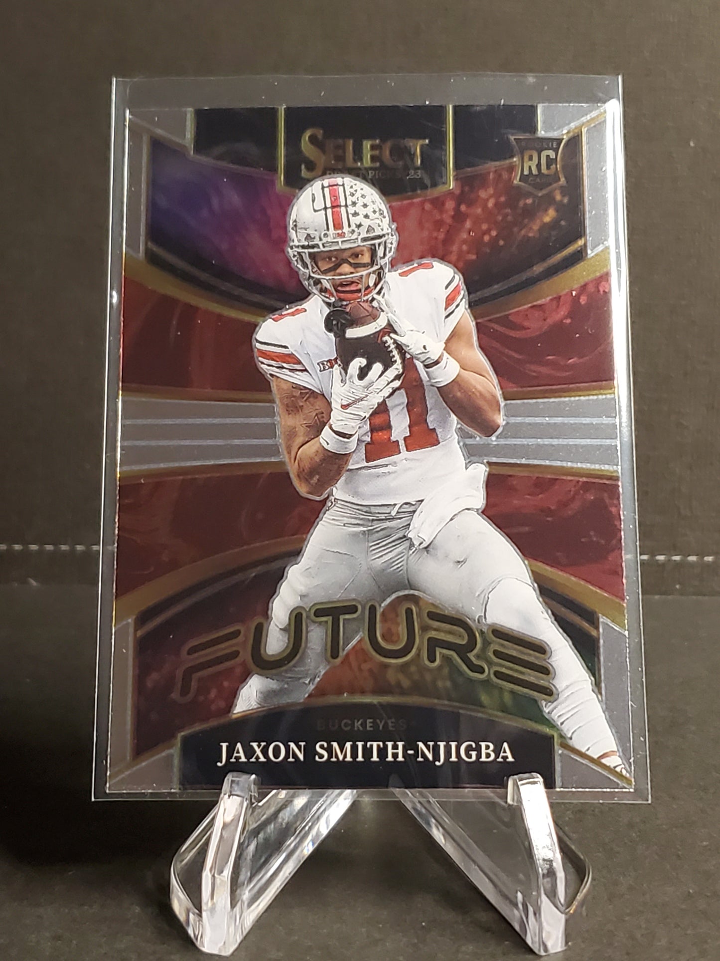Jaxon-Smith Njigba 2023 Panini Select Draft Picks RC Future #FUT-7