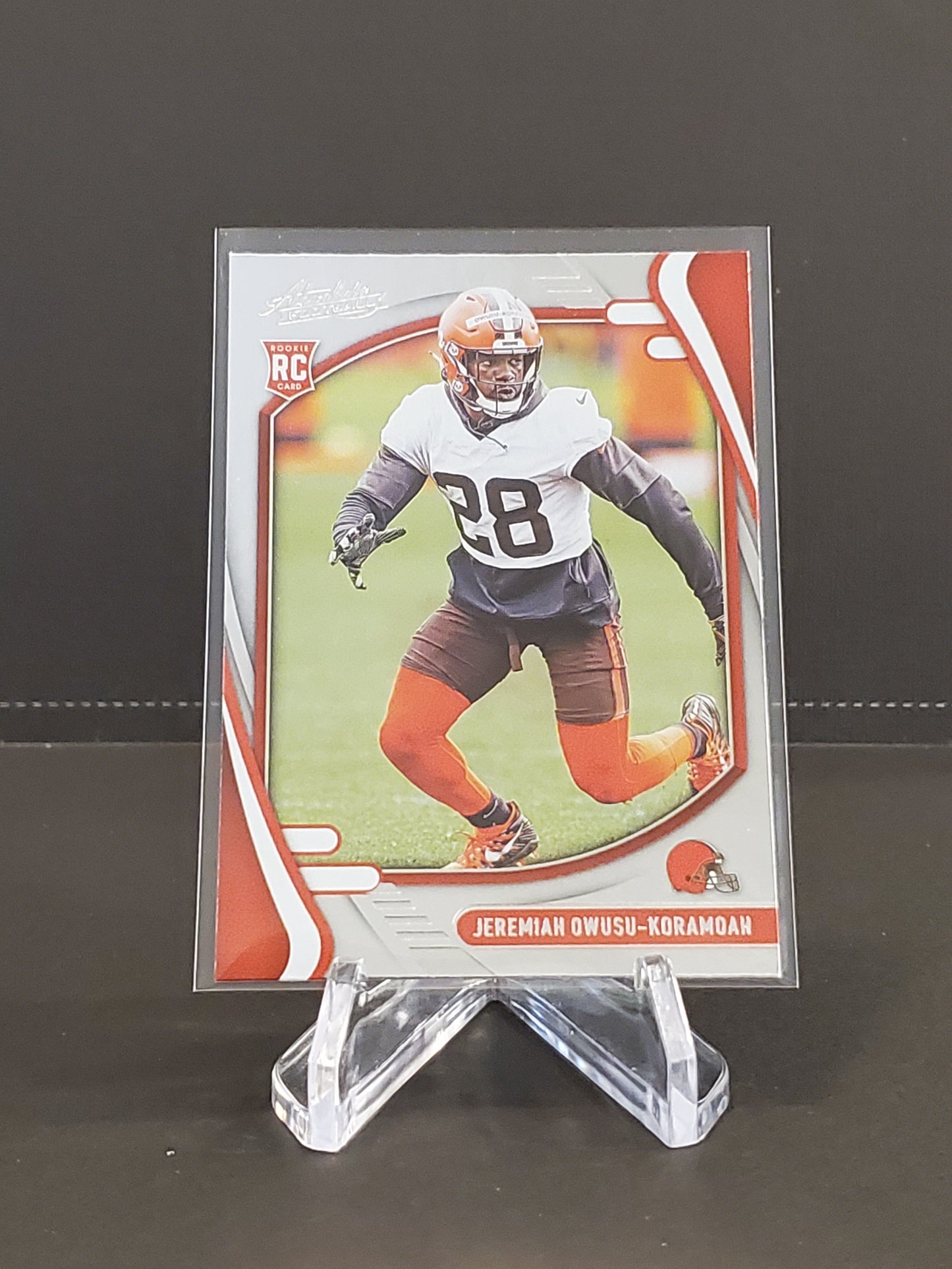 Jeremiah Owusu-Koramoah 2021 Panini Absolute RC #160