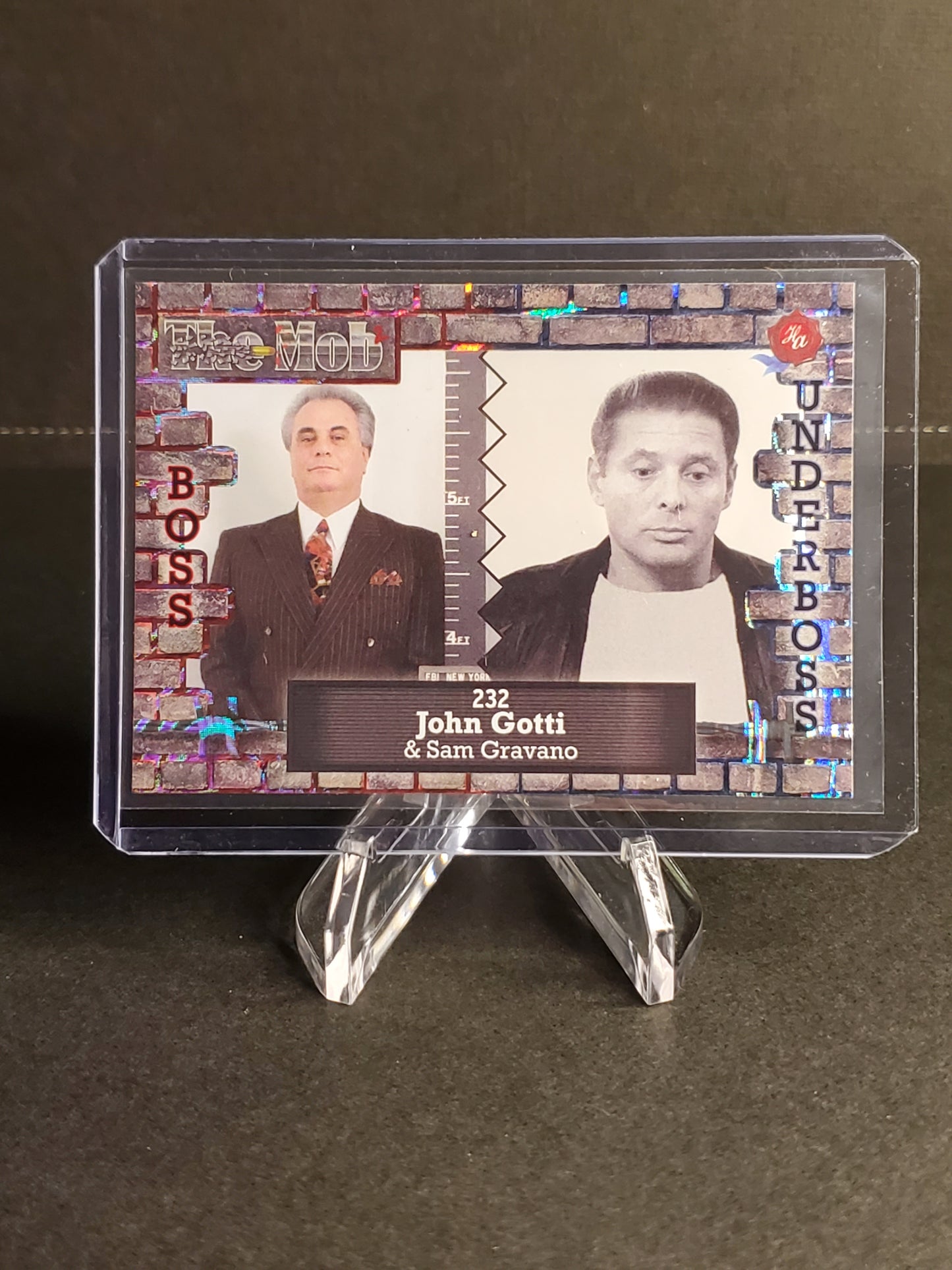 John Gotti 2023 Historic Autographs The Mob 2 Foil 1 of 149 - #232