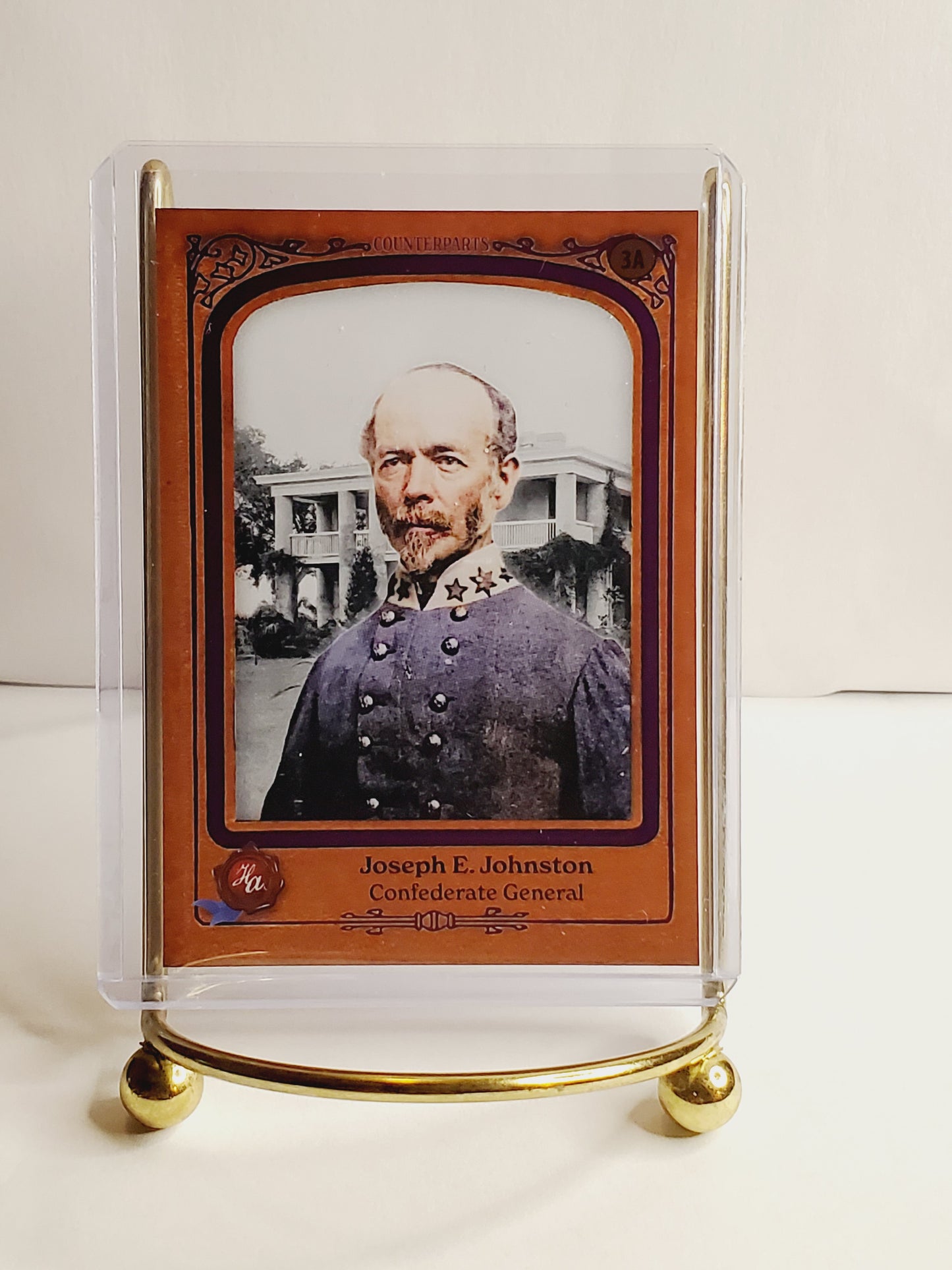 Joseph Johnston 2023 Civil War Historic Autographs #'d 2/10