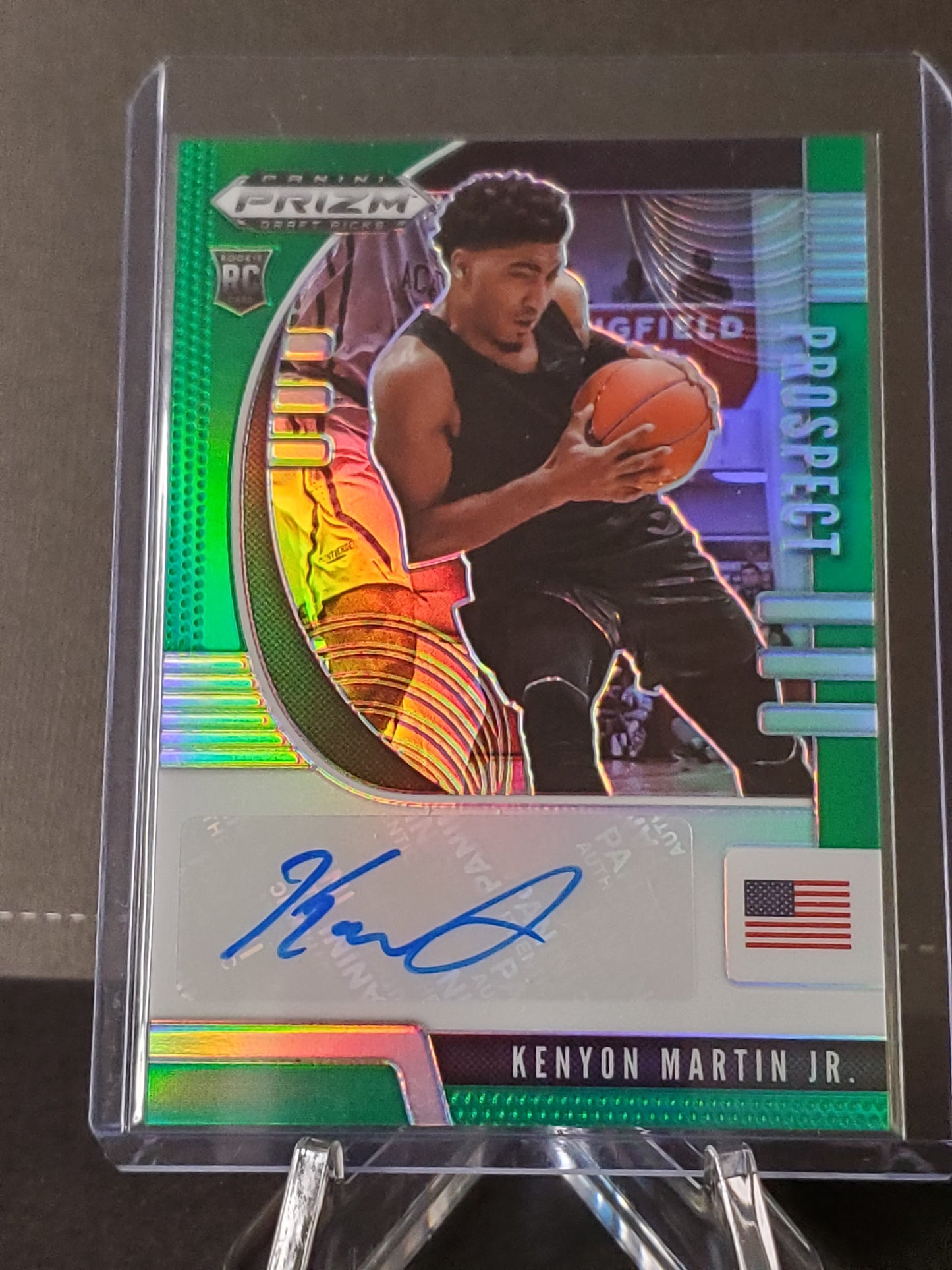 Kenyon Martin Jr. 2020 Panini Prizm Prospect AUTO RC #PA-KM