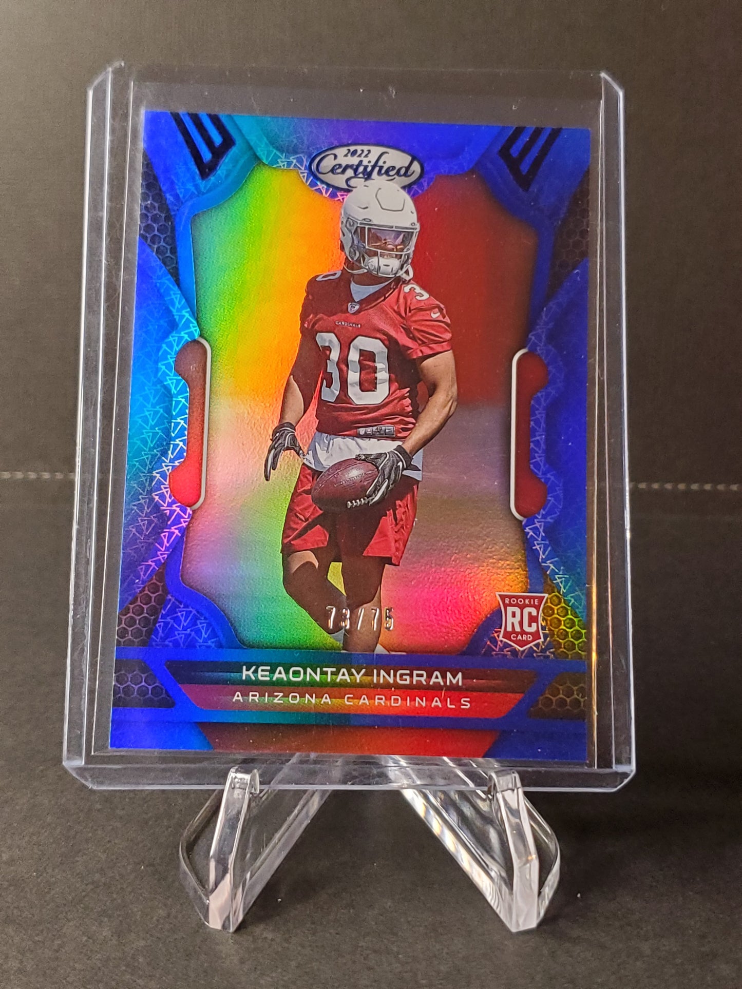 Keaontay Ingram 2022 Panini Certified RC 73/75 #194