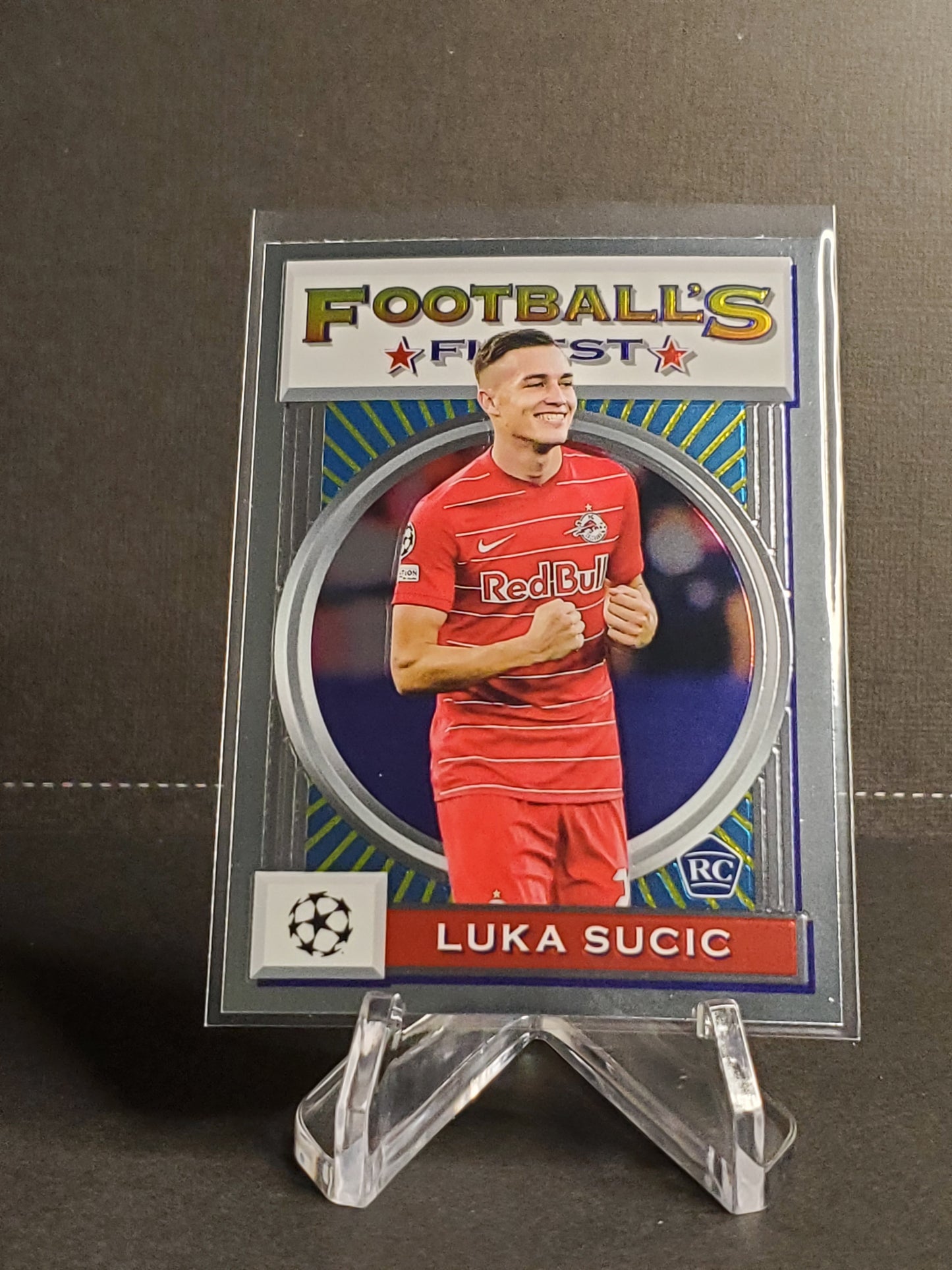 Luka Sucic 2021-2022 Topps Finest Flashbacks UEFA Soccer RC #173