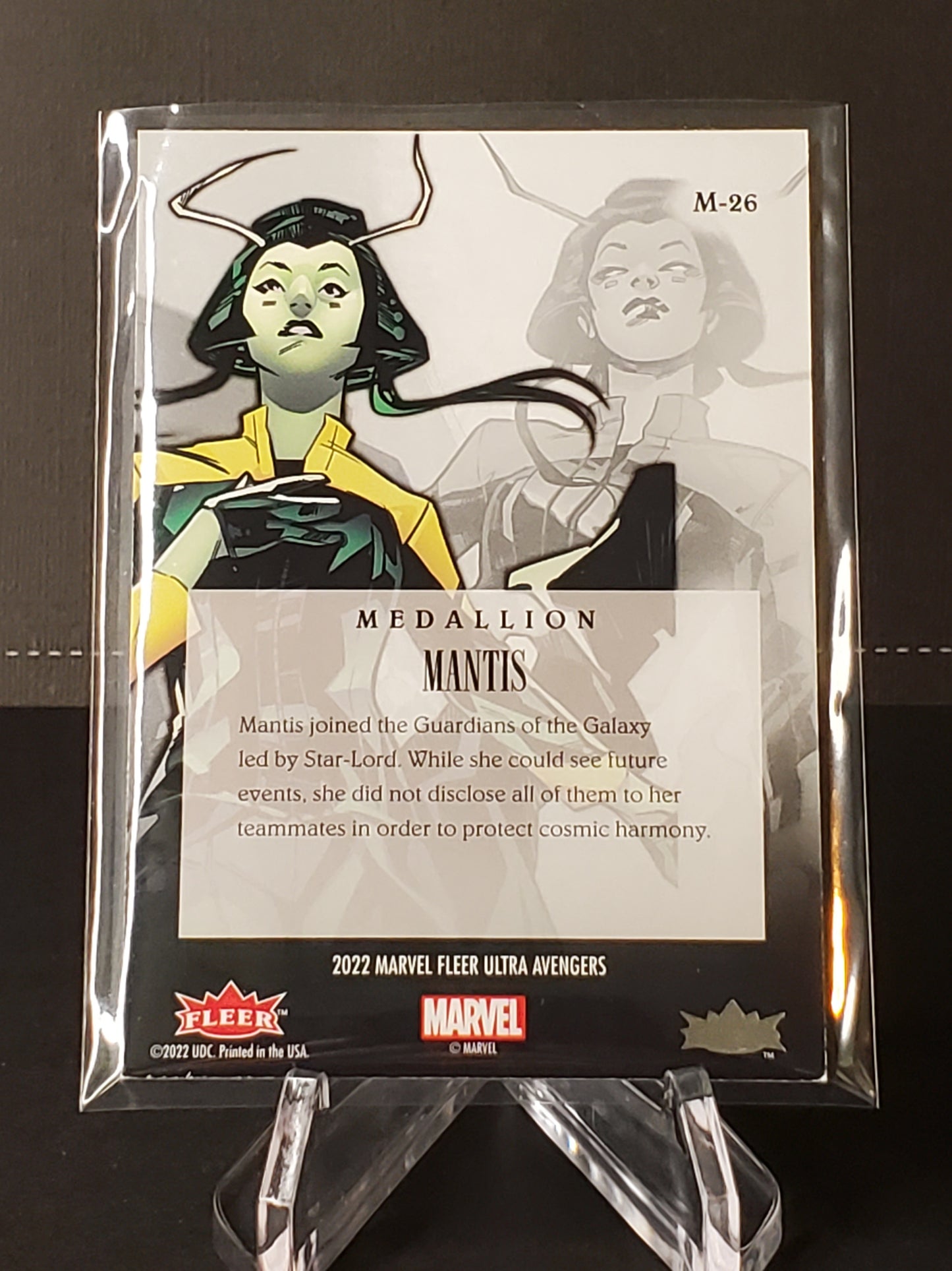 Mantis 2022 Fleer Ultra Avengers Medallion #M-26