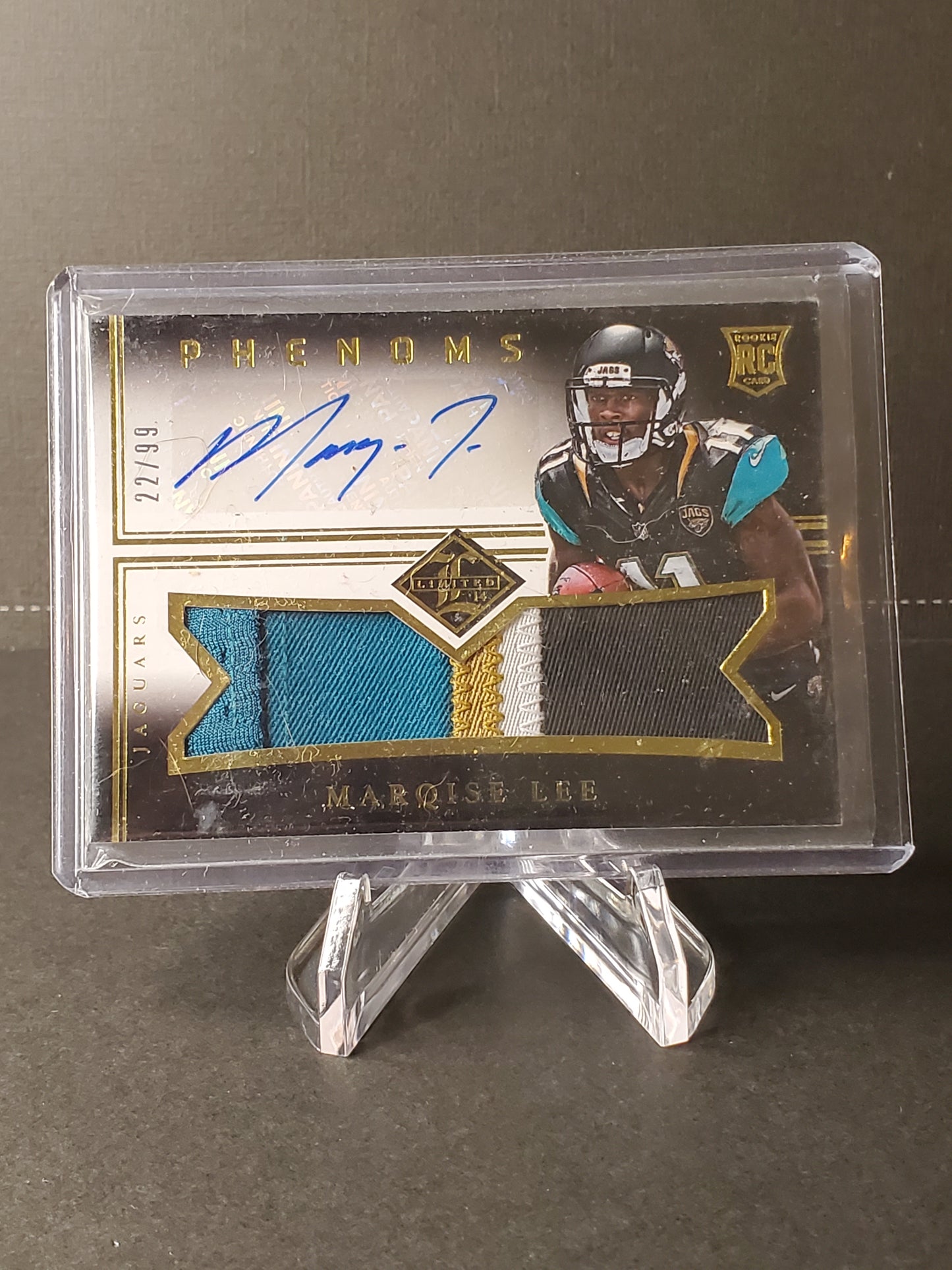 Marqise Lee 2014 Panini Limited Rookie Phenoms RPA Patch AUTO RC /99 #200