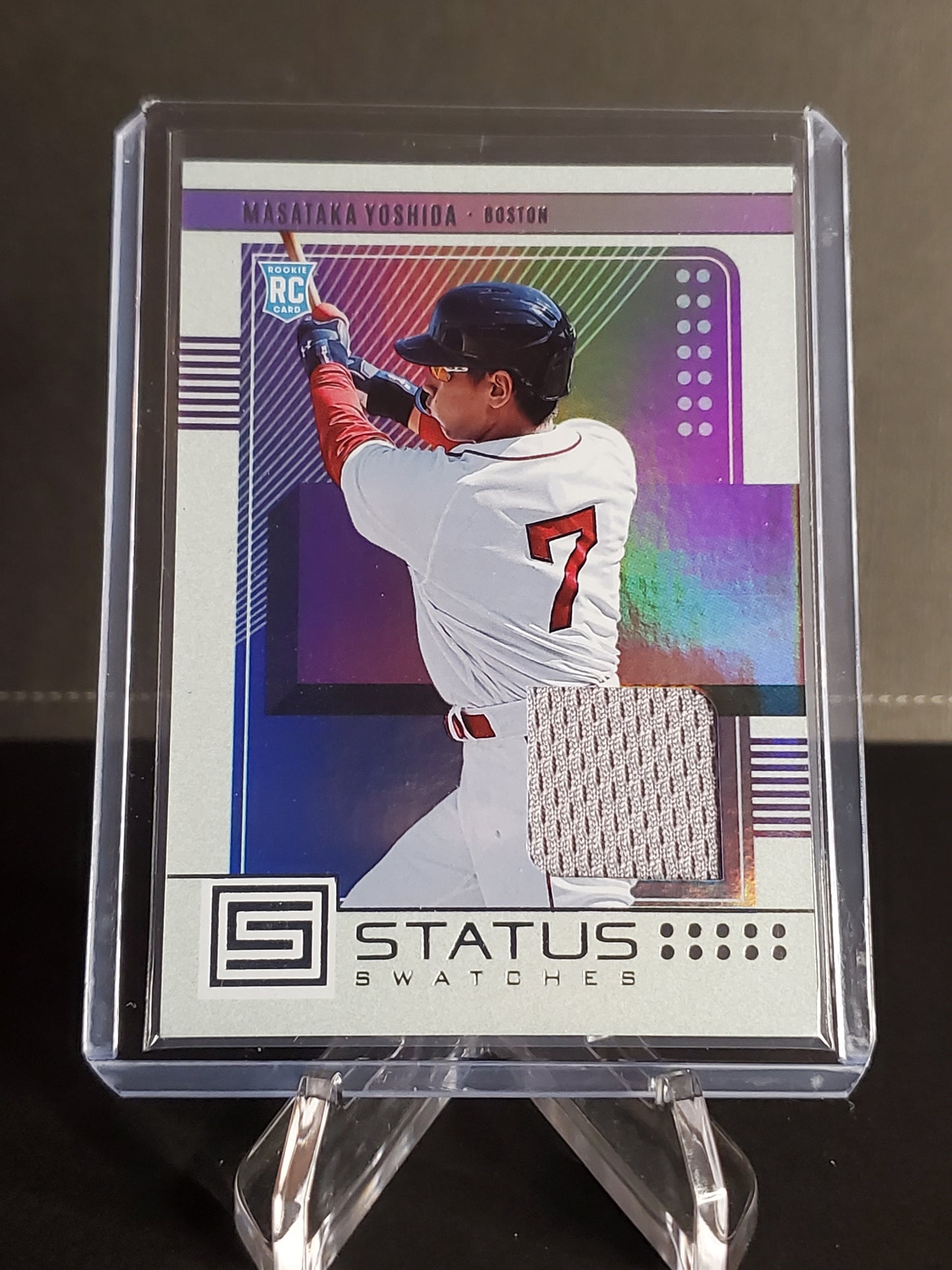 Masataka Yoshida 2023 Panini Chronicles Status Swatches RC #SS-MY