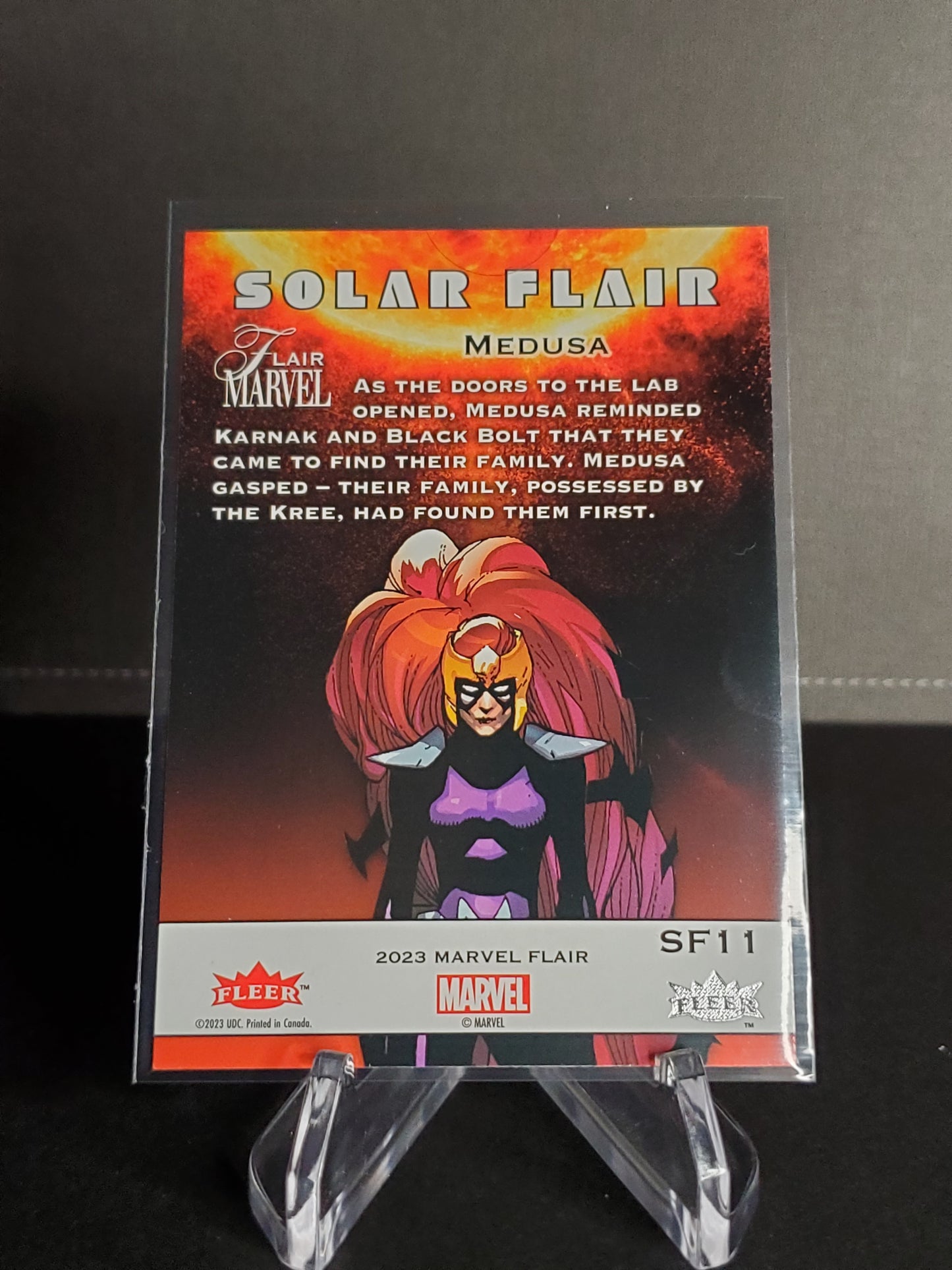 Medusa 2024 Marvel Flair Solar Flair #SF11