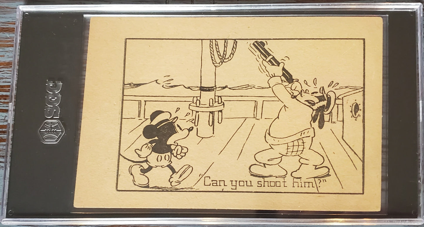 Original 1930s Whitman Publishing MICKEY MOUSE - Rare - SGC (Only 1 higher)