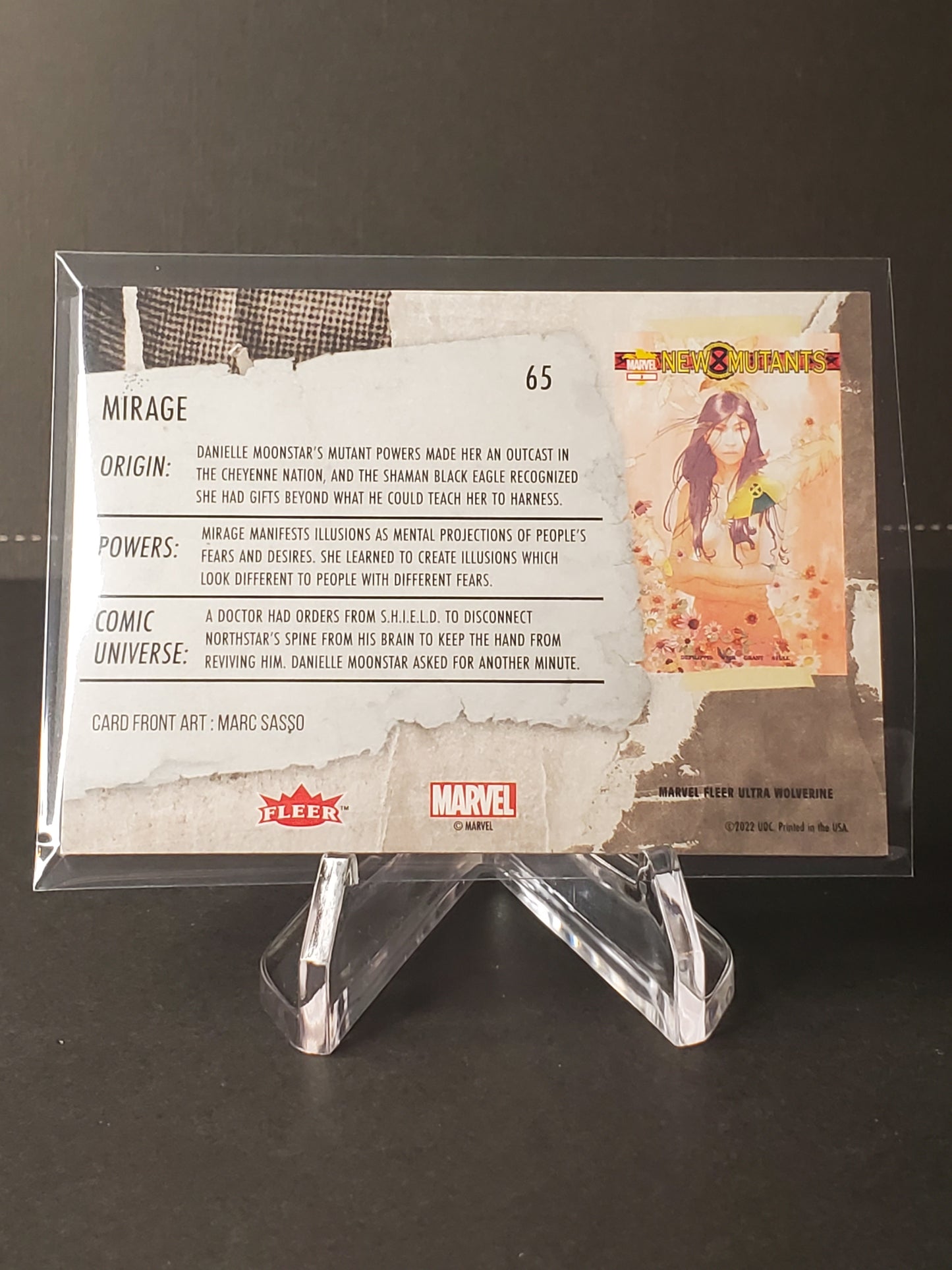 Mirage 2023 Fleer Ultra Wolverine #65