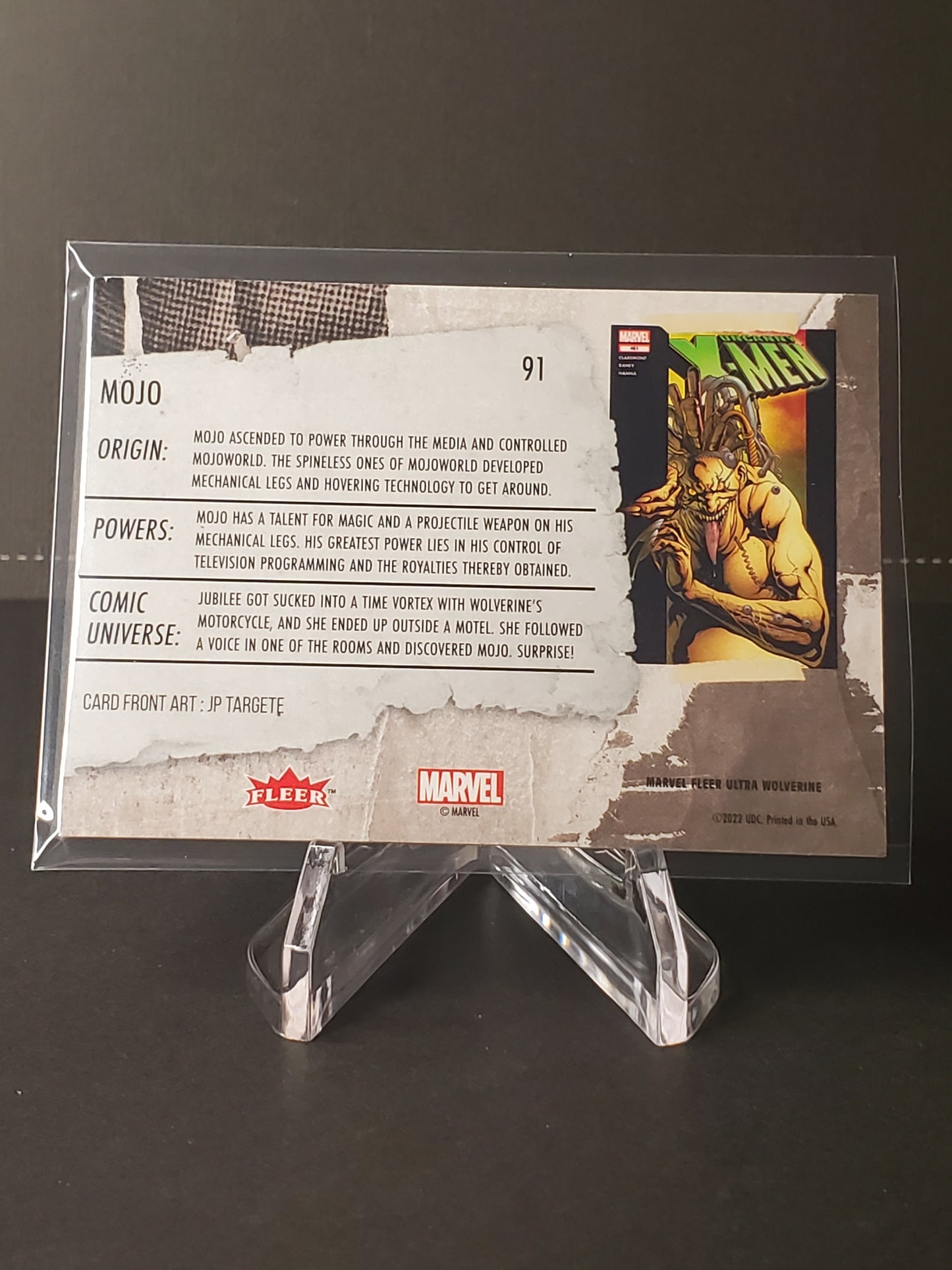 Mojo 2023 Fleer Ultra Wolverine #91