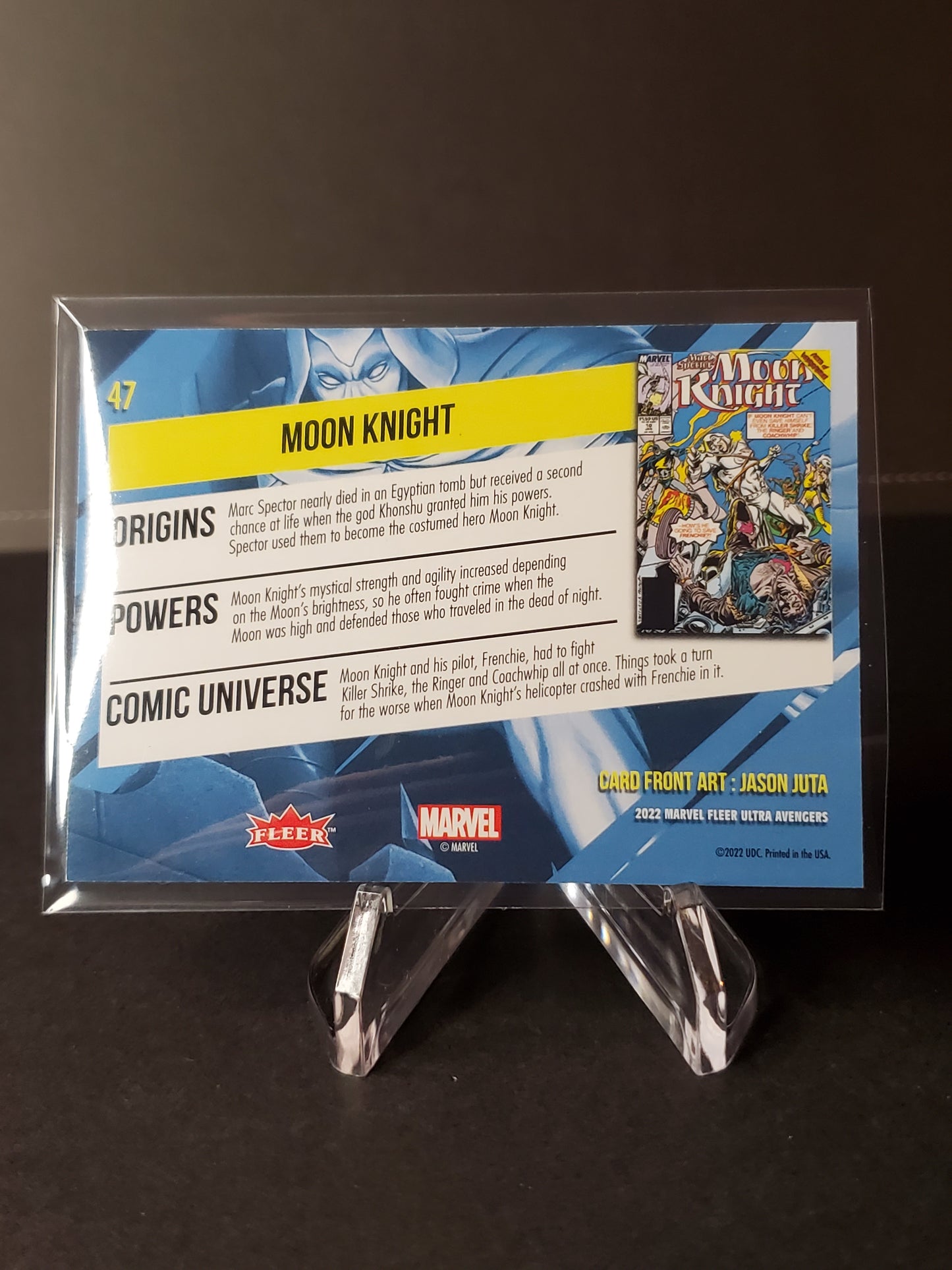 Moon Knight 2022 Fleer Ultra Avengers #47