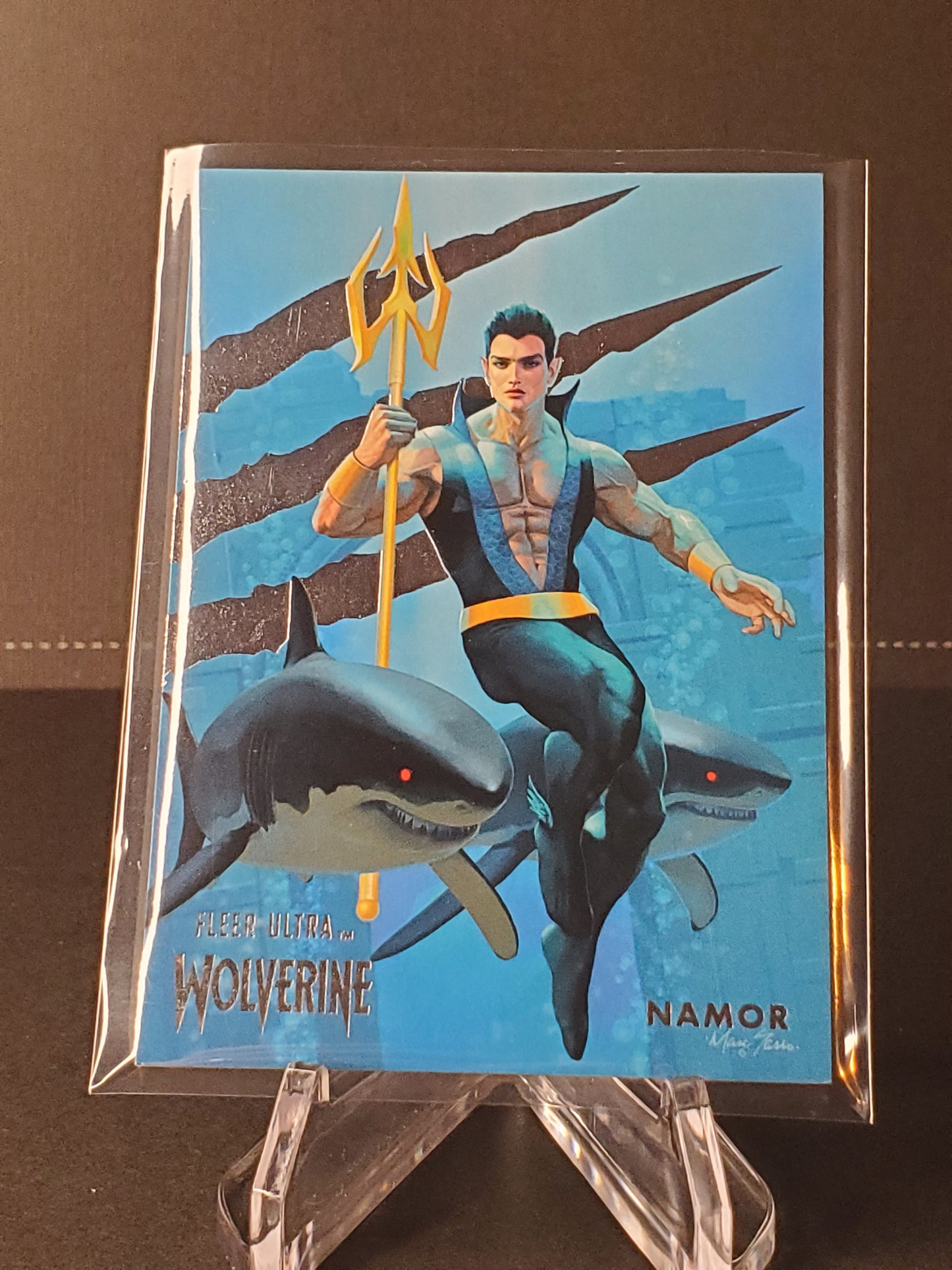 Namor 2023 Fleer Ultra Wolverine #40