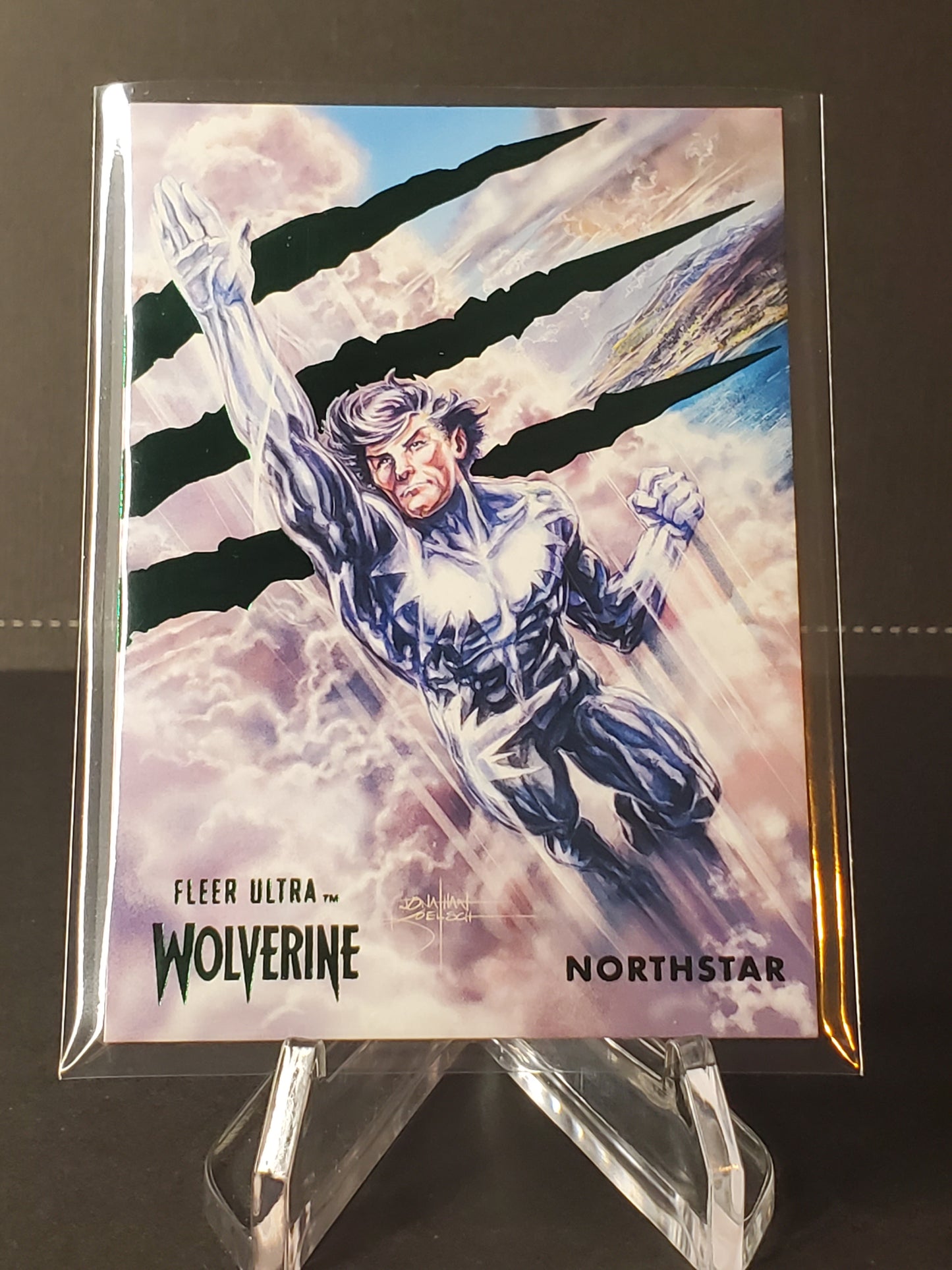 Northstar 2023 Fleer Ultra Wolverine Green #12