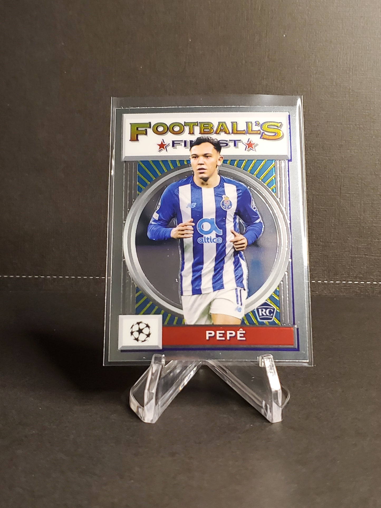 Pepe 2021-2022 Topps Finest Flashbacks UEFA Soccer RC #176