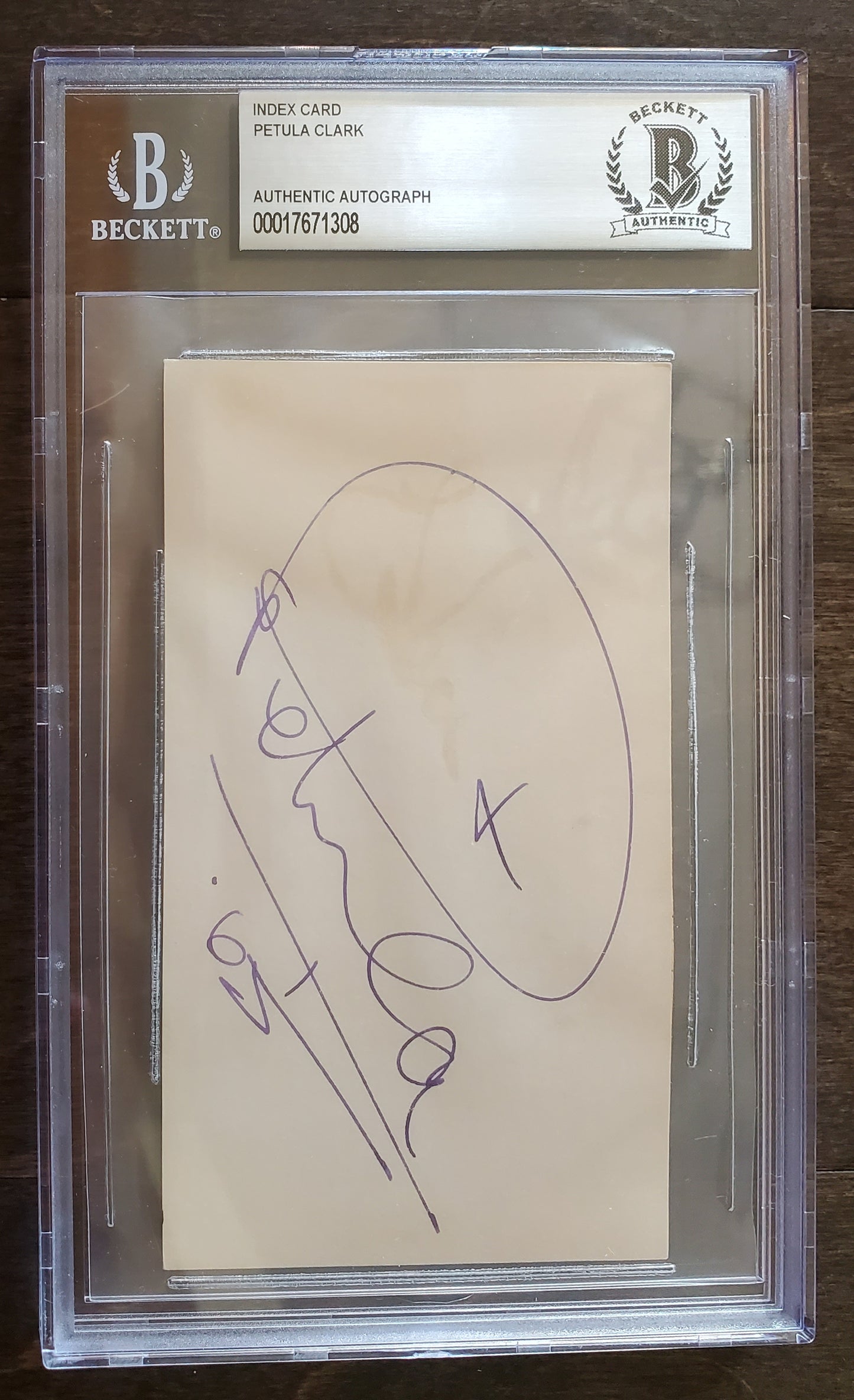 2024 Historic Autographs Celebrity - Petula Clark - AUTO - BGS Slab!